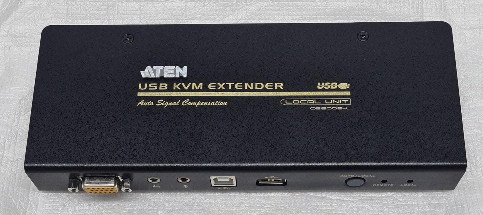 ATEN ProXime USB KVM Extender CE800B-L VGA/Audio Dual Console operation Half-Kit