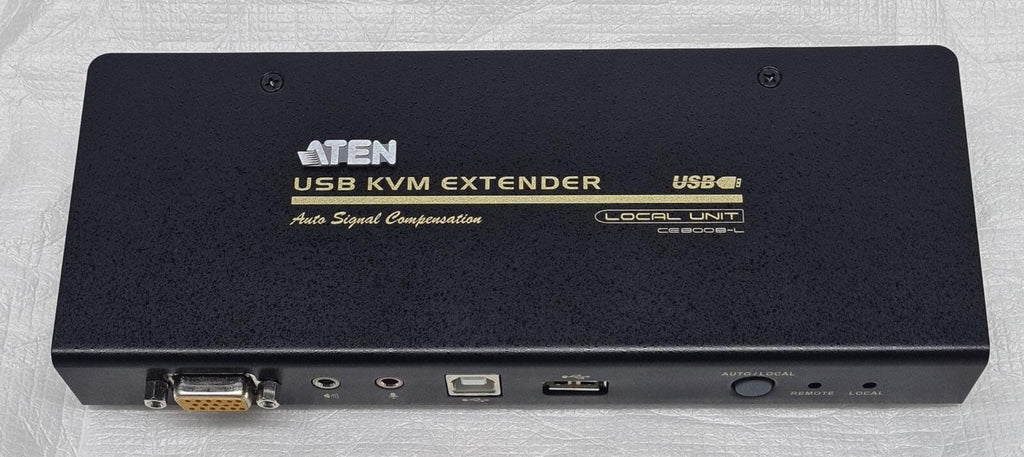 ATEN ProXime USB KVM Extender CE800B-L VGA/Audio Dual Console operation Half-Kit