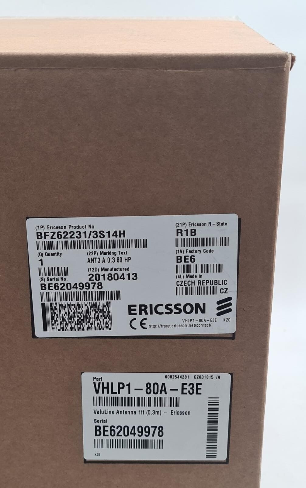 *NEW* Ericsson BFZ62231/3S14H R1B MINI-LINK ANT3 VHLP1-80A-E3E ValuLine Antenna