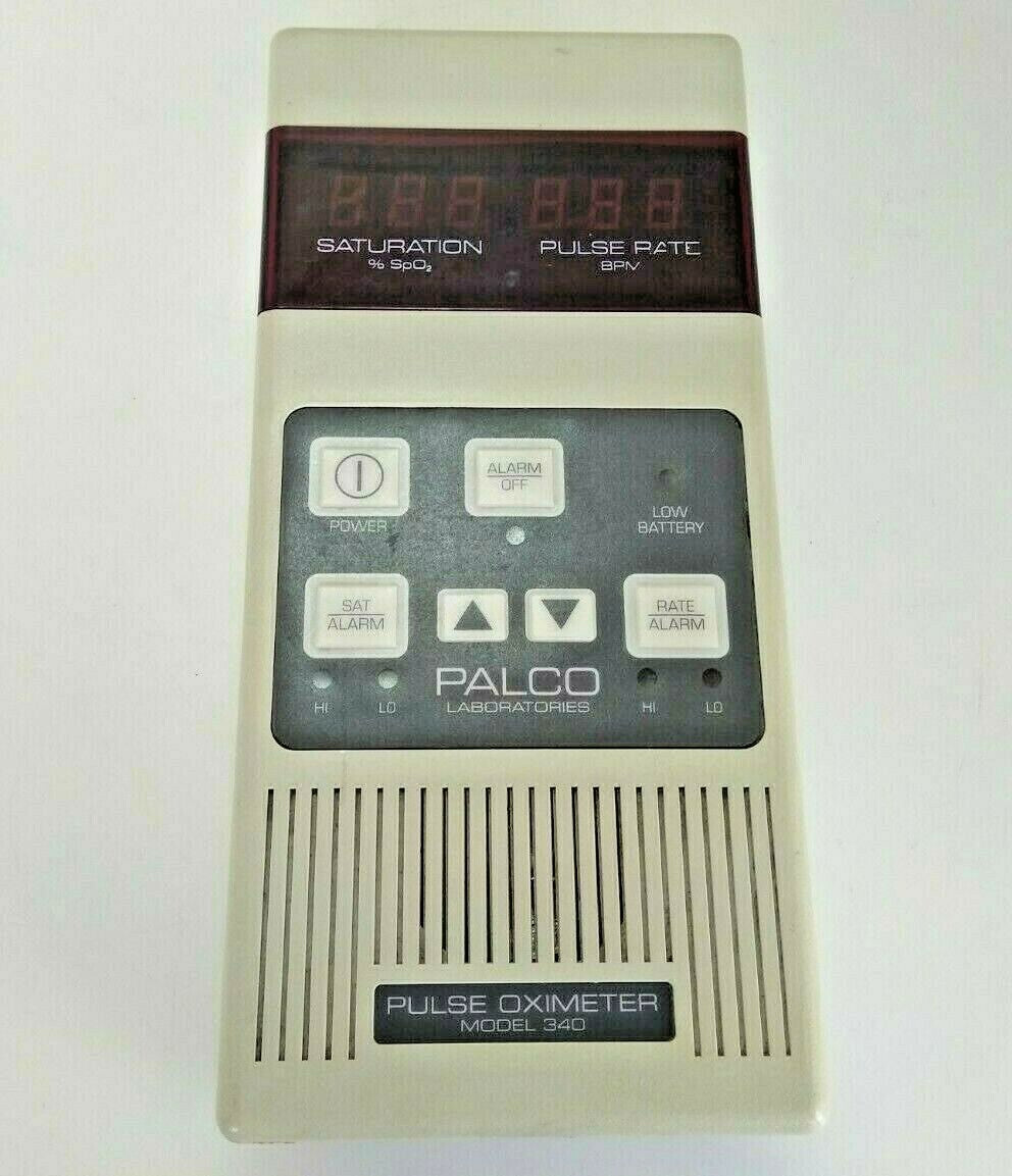 Palco Laboratories Model 340  Pulse Saturation Oximeter POX010-340