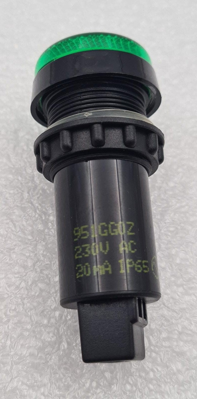 SLOAN 951GG0Z Green Panel Mount Indicator 230V AC Mounting Hole 22mm