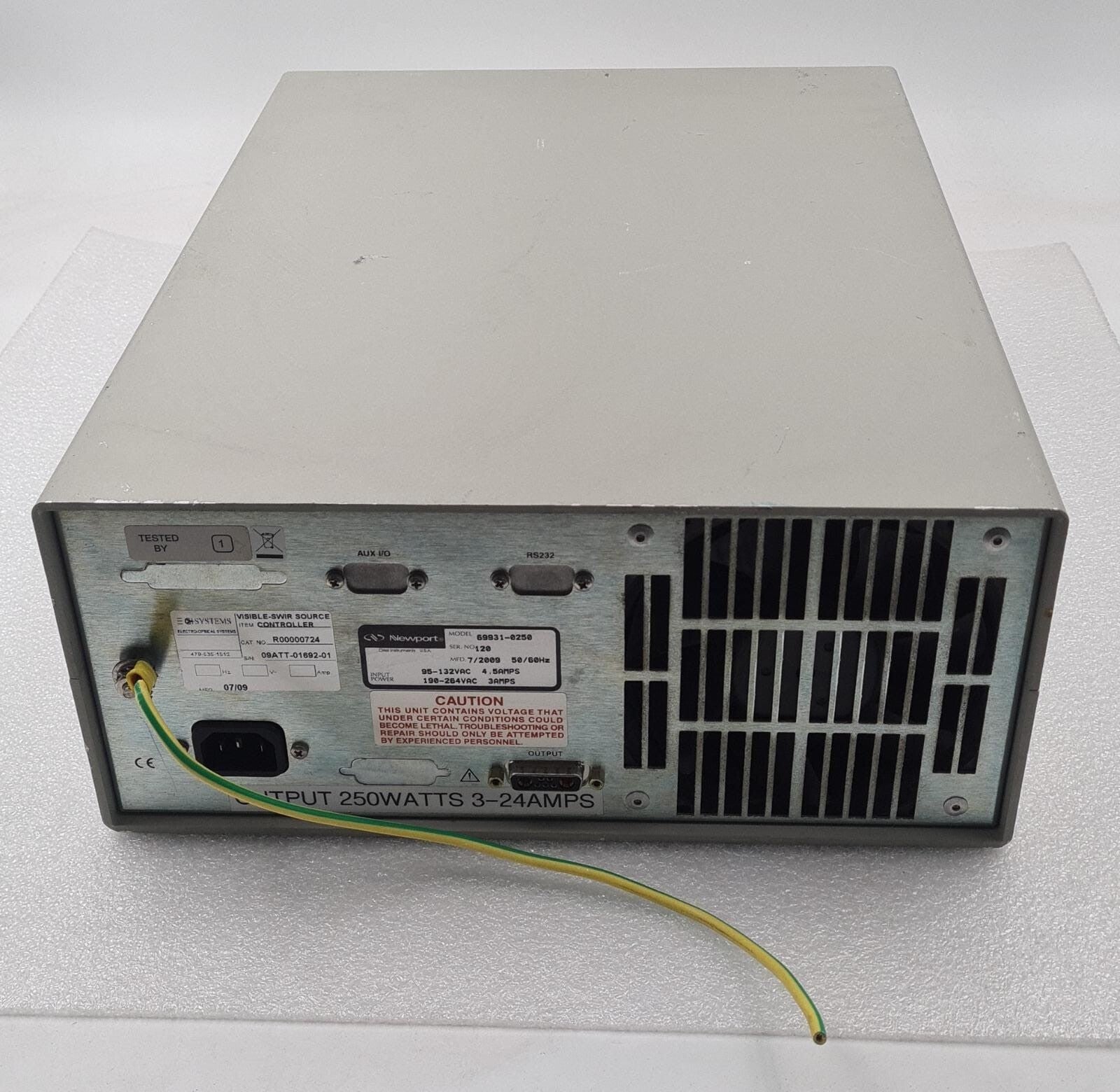 Newport 69931 Arc Lamp Power Supply / CI SYSTEMS Visible Swir Source Controller