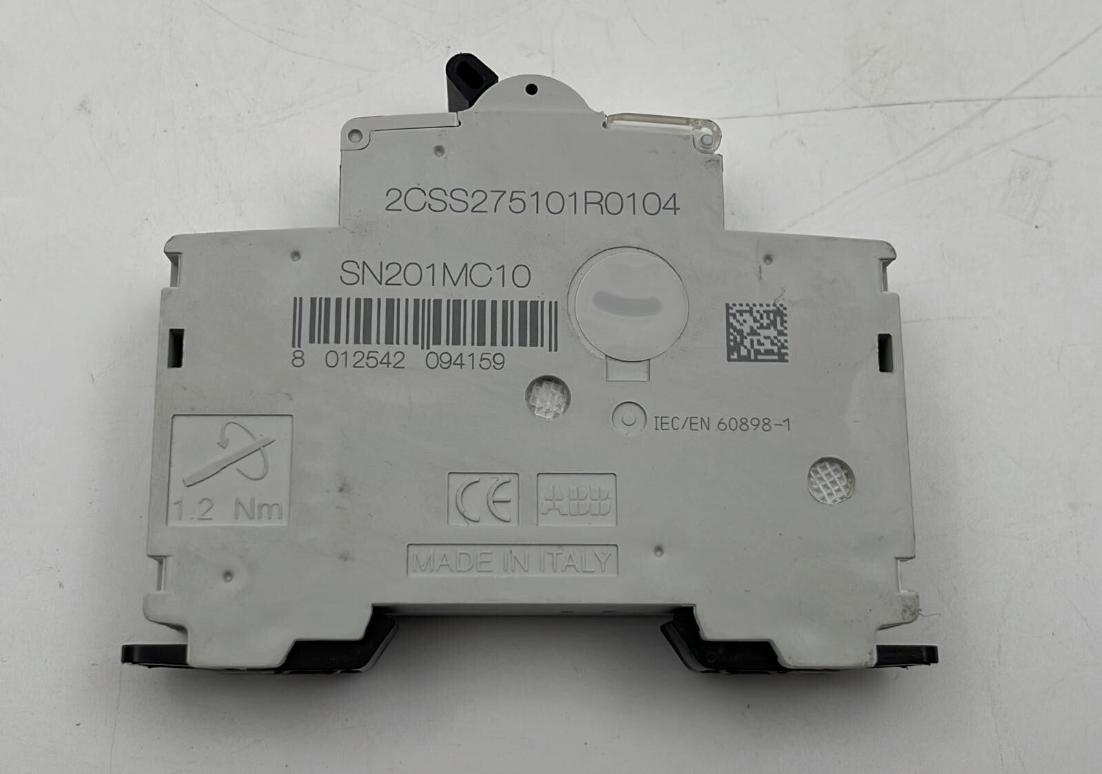 [LOT OF 3 ] ABB SN201M C10 CIRCUIT BREAKER P/N 2CSS275101R0104