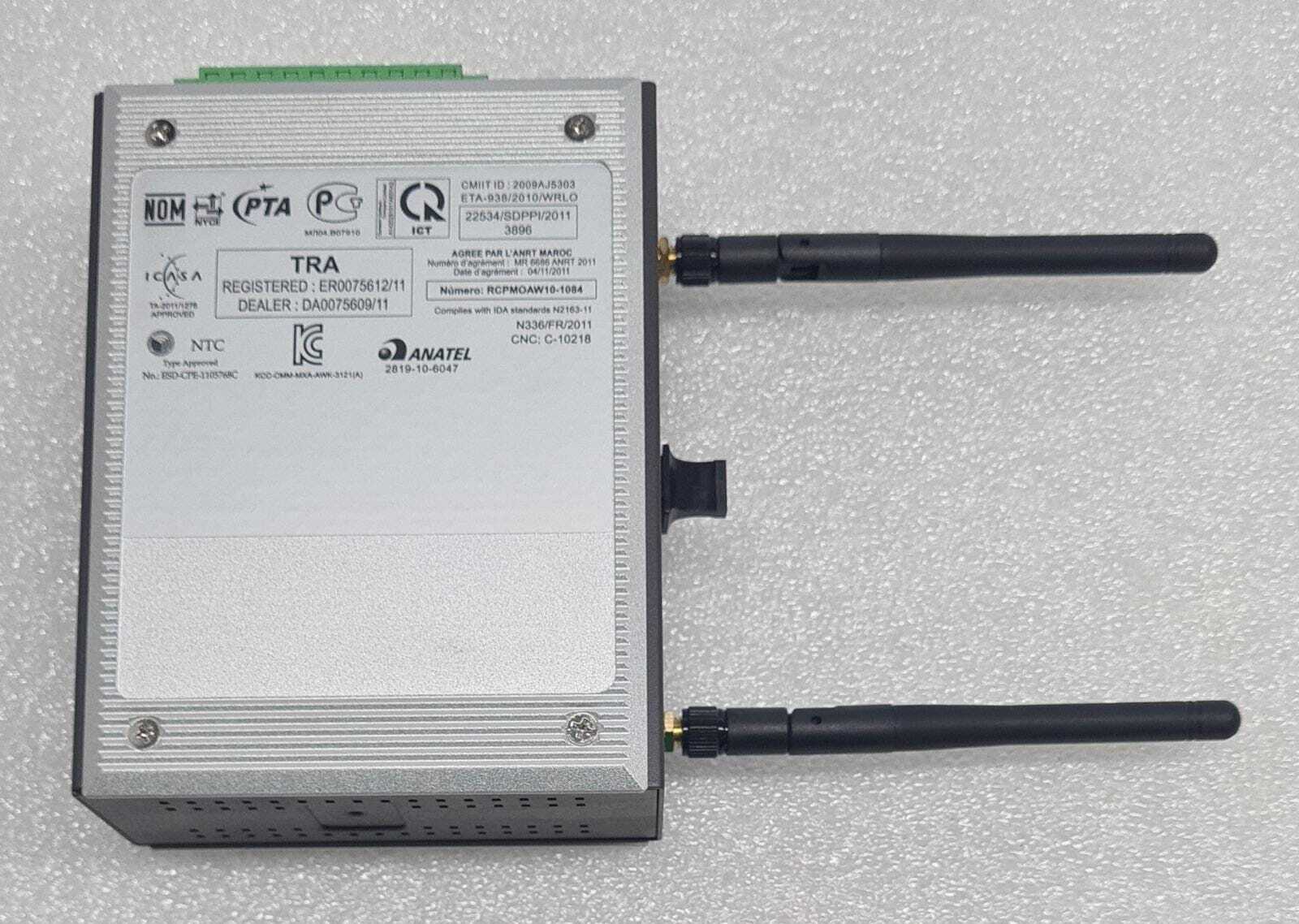 MOXA AWK-3121 (KM) Industrial Wireless AP/Bridge/Client W/ 2* Antenna