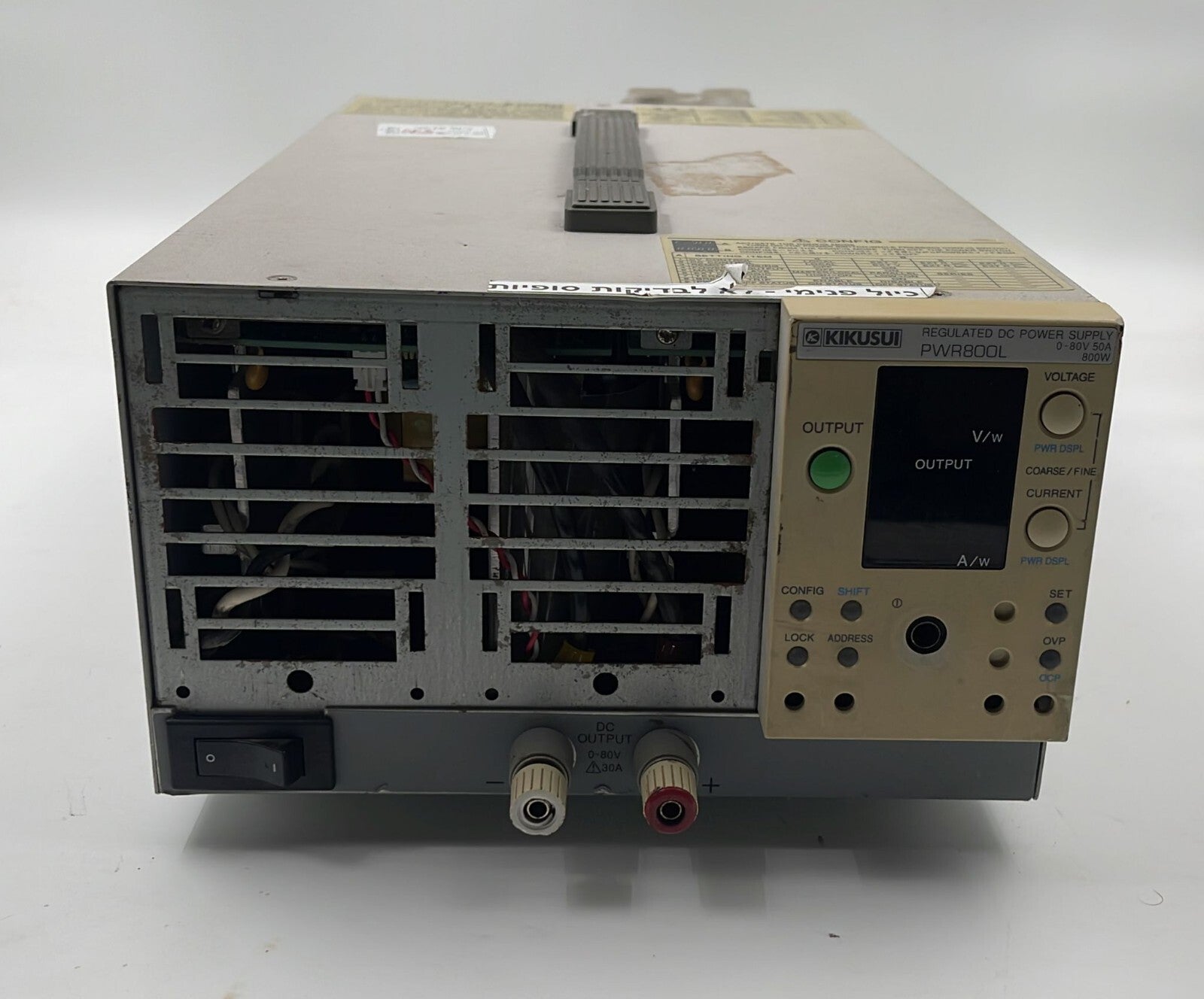 Kikusui PWR800L Programmable Regulated DC Power Supply 0-80v 50A 800W