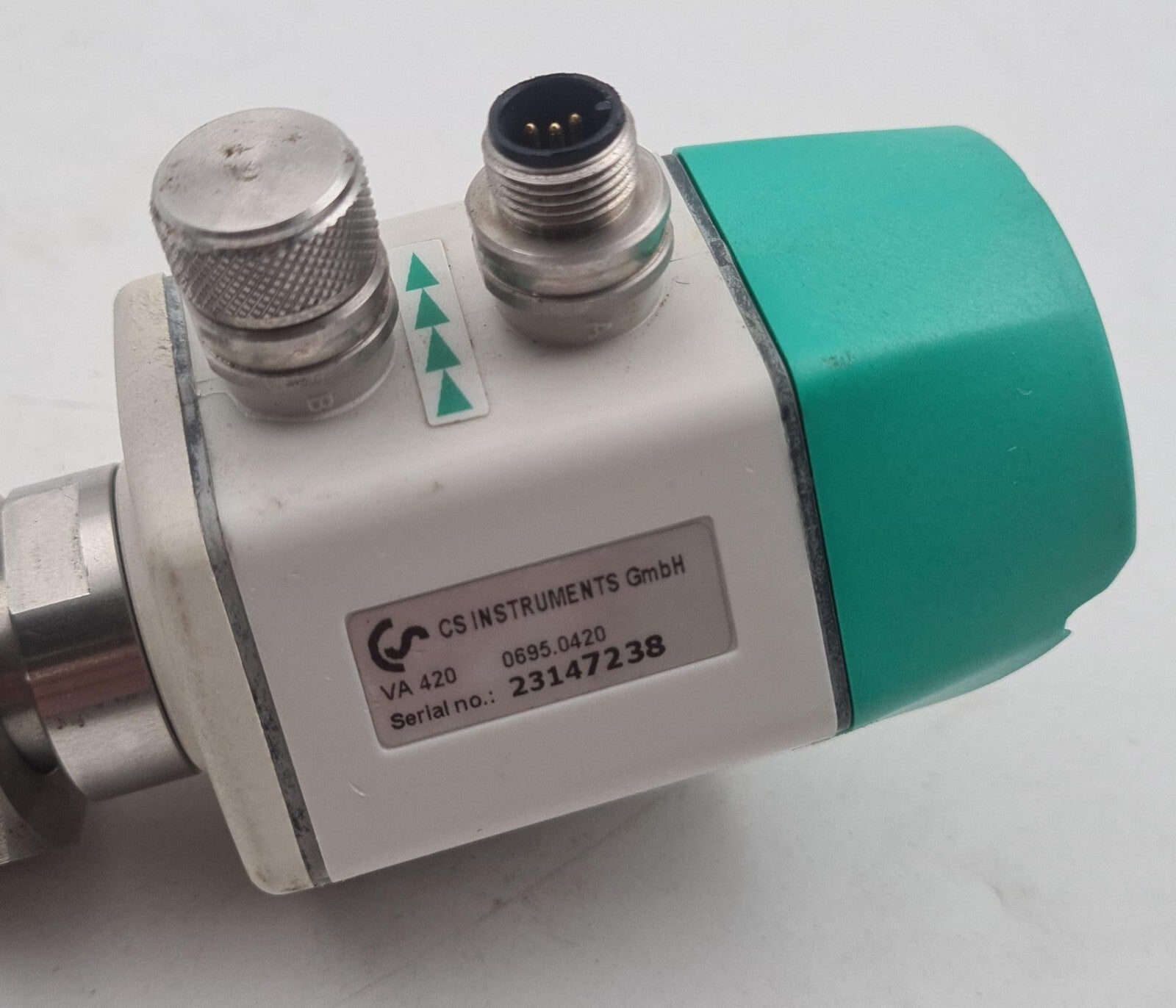 CS Instruments VA 420 0695.0420 Consumption Counter Display W/ 1.4301 Nut