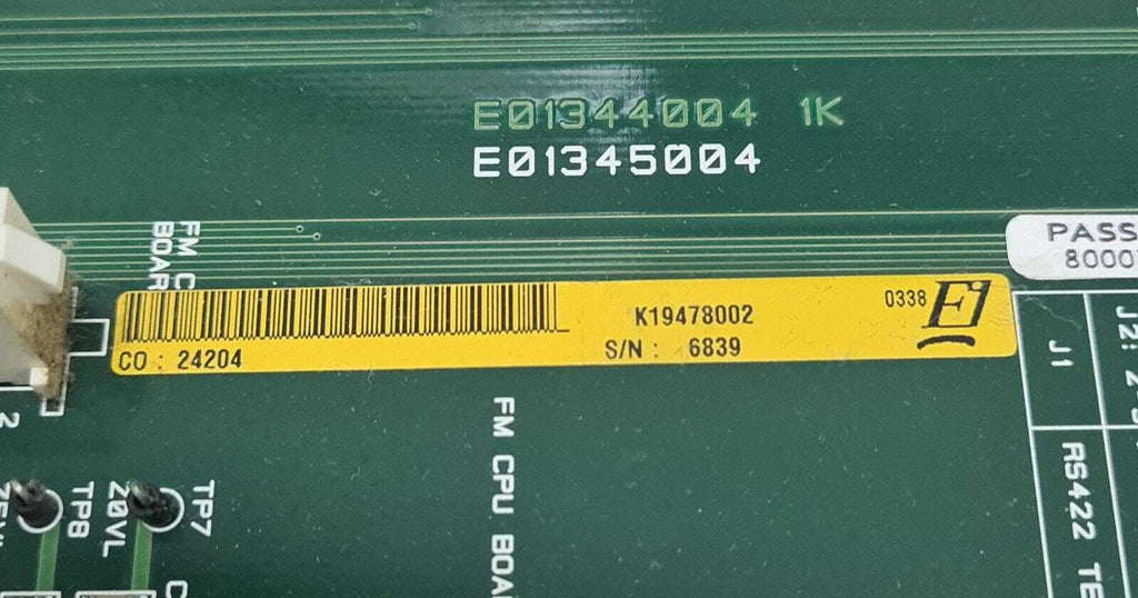 GAMBRO AK 200 S Control Board FLEXTRONICS E01345004 K19478002 for Dialysis