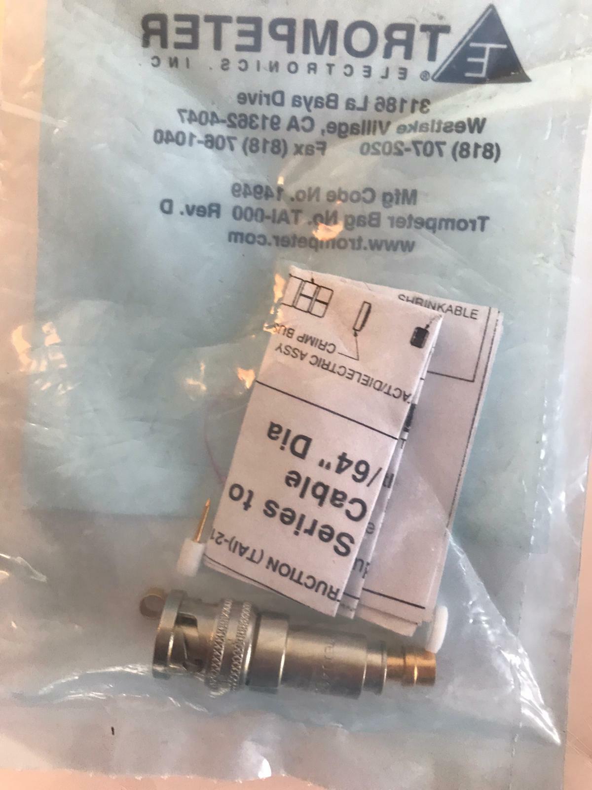 Lot of 3 Trompeter TEI 14949, AD-BJ27-C-PL75 adapter RF type complete set