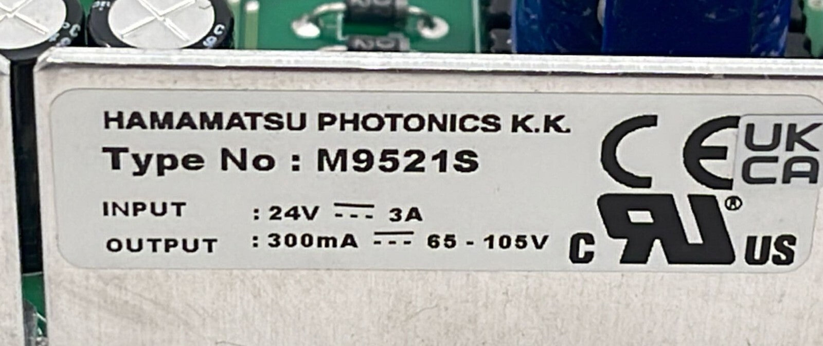 Hamamatsu M9521S Waters Acquity UPLC Deuterium Lamp Power Supply PCB 2046A3