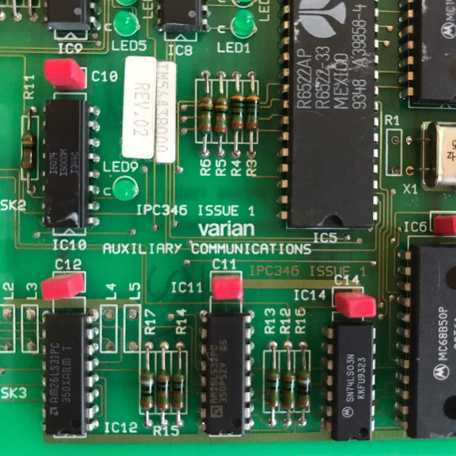 varian Auxiliary Communications IPC346 issue 1 TM56438000 Rev.02