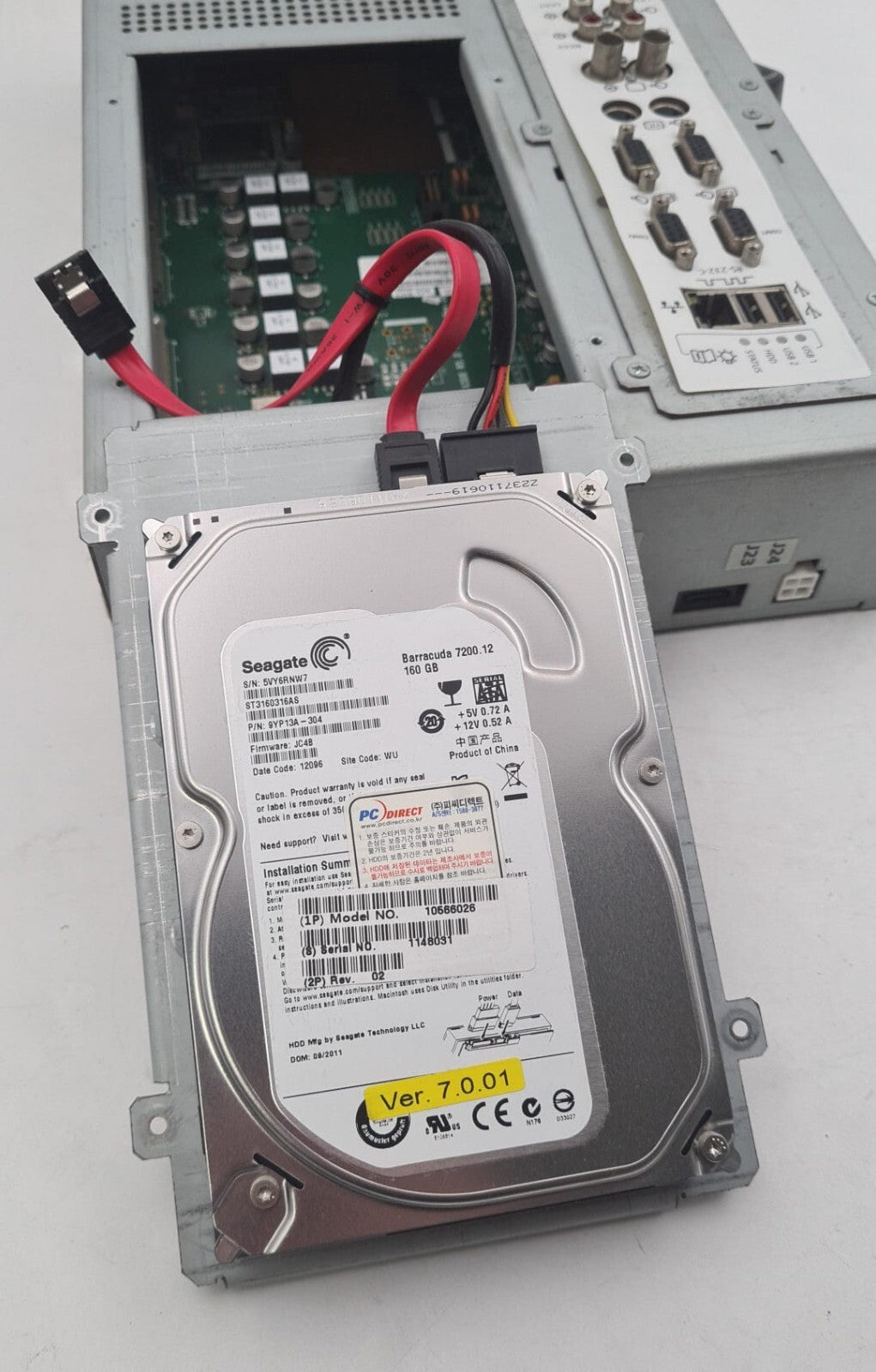 Siemens ACUSON X300 Ultrasound I/O Module 10566067 10427940 / 10563955