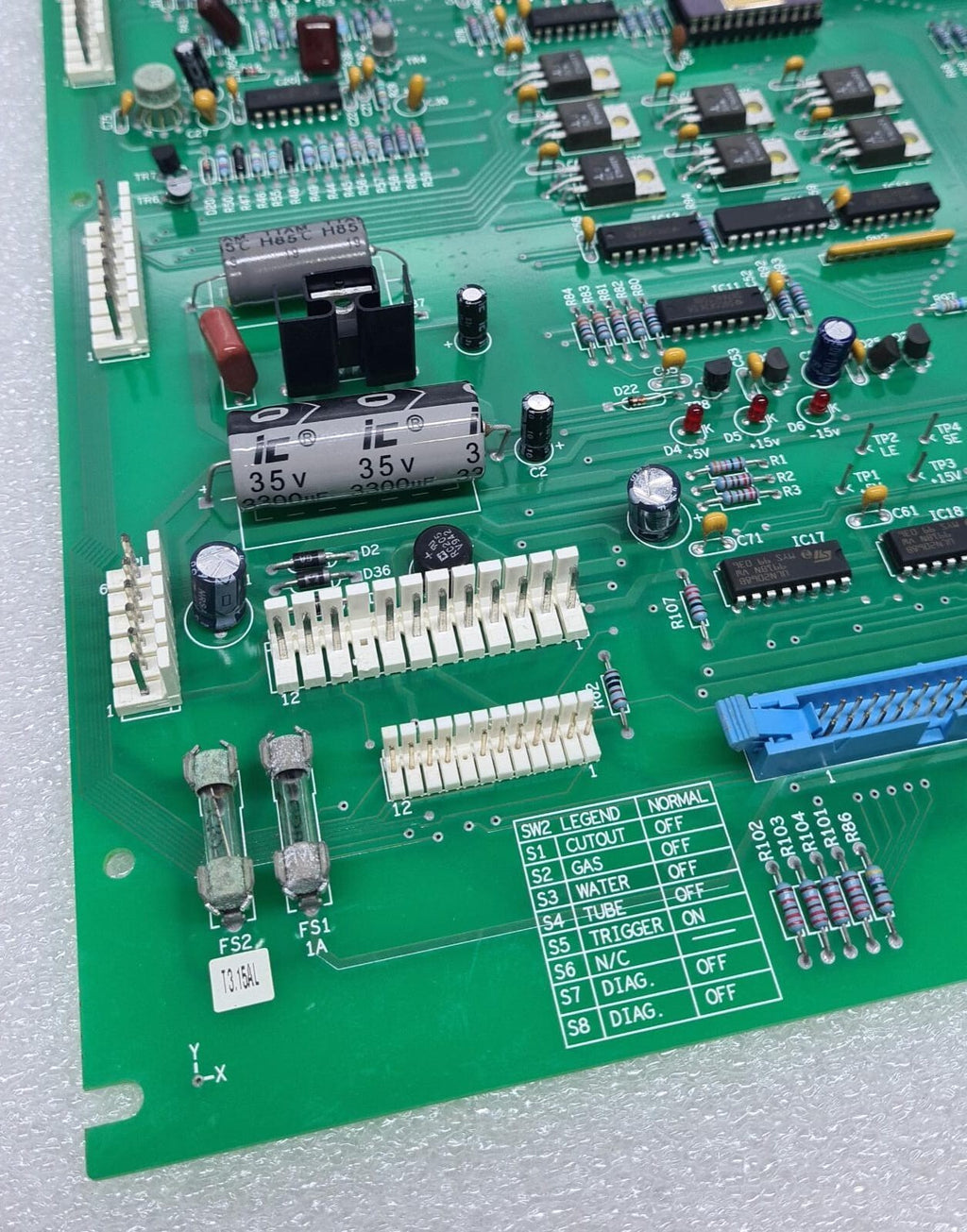 VARIAN ASSY 02-101844-00 Rev: 03 PWB 50-101415-01  PCB Board