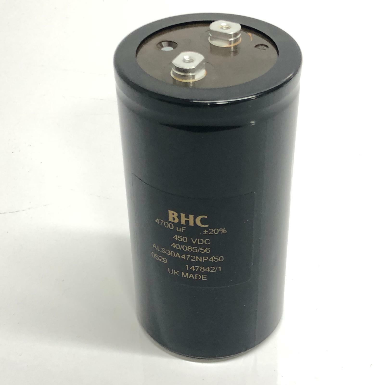 KEMET 4700μF Electrolytic Capacitor 450V dc, Screw Mount - ALS30A472NP450 -+ 20%