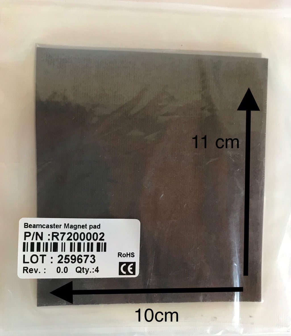 Lot Of 10 Beamcaster Magnet Pad 10cm - 11cm Keeper Screw Working Mat Magnet Pad