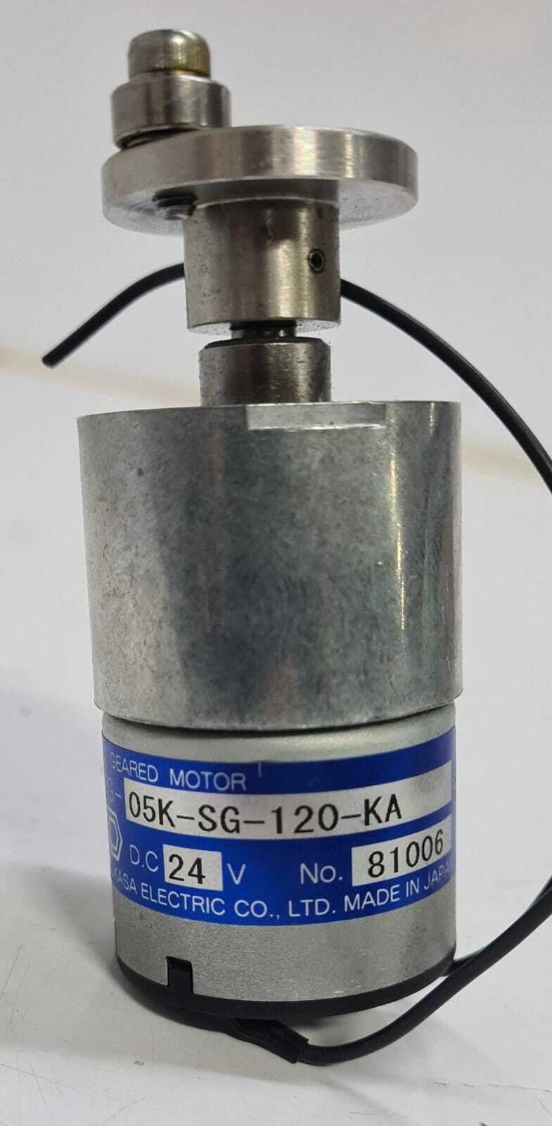 TSUKASA Brushless DC Geared Motor TG-05K-SG-120-KA 24V