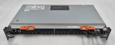 Lenovo FC5022 24-port Fibre Channel interface panel close-up