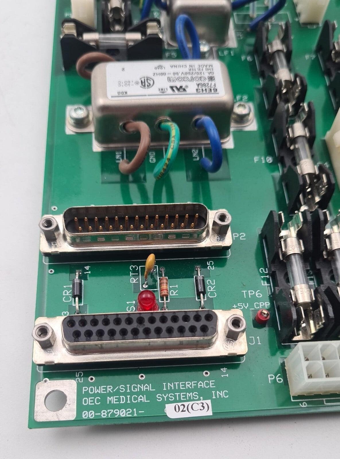 GE Power/Signal Interface Board 00-879021-02 (C3)