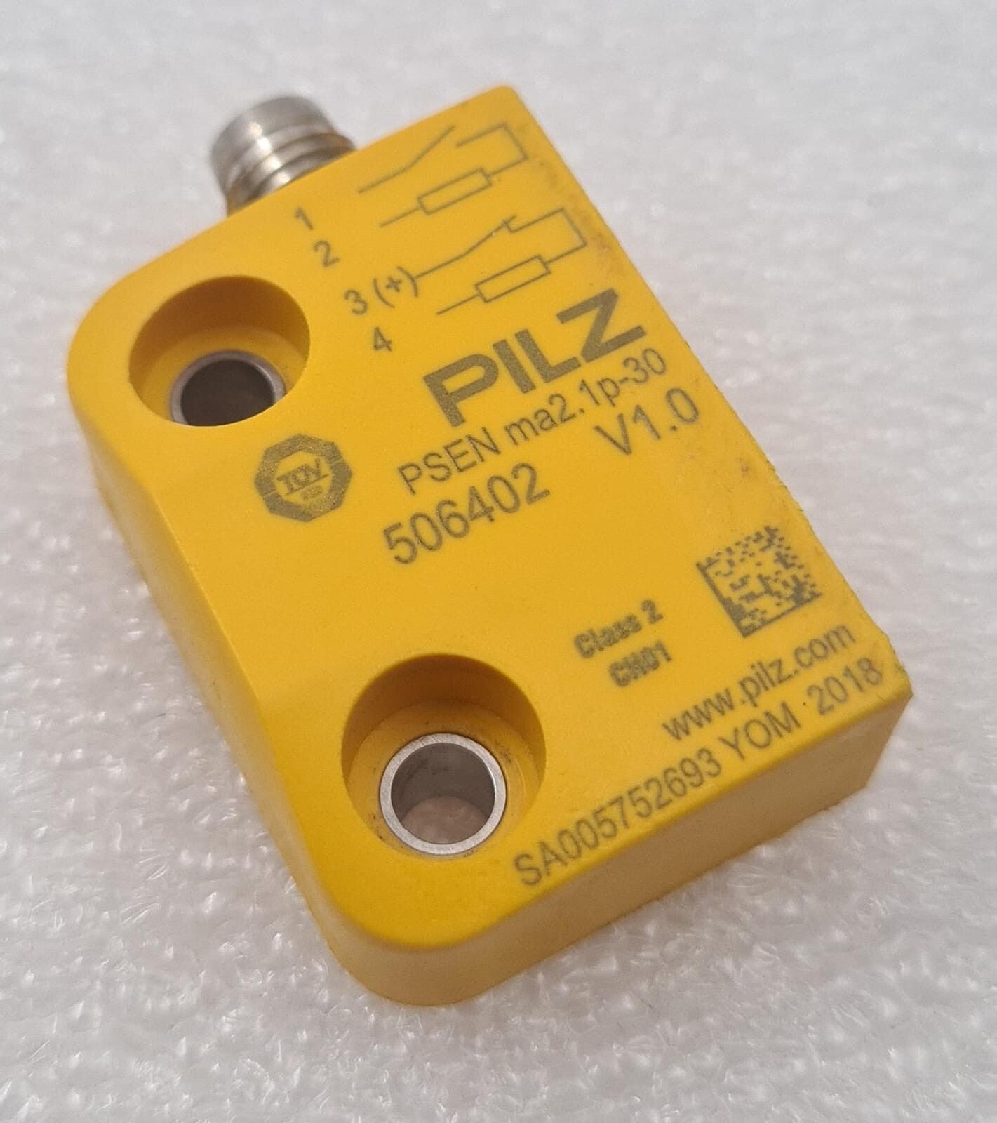 PILZ 506402 V1.0 PSEN ma2.1p-30 Magnetic Safety Switch 30V 10W