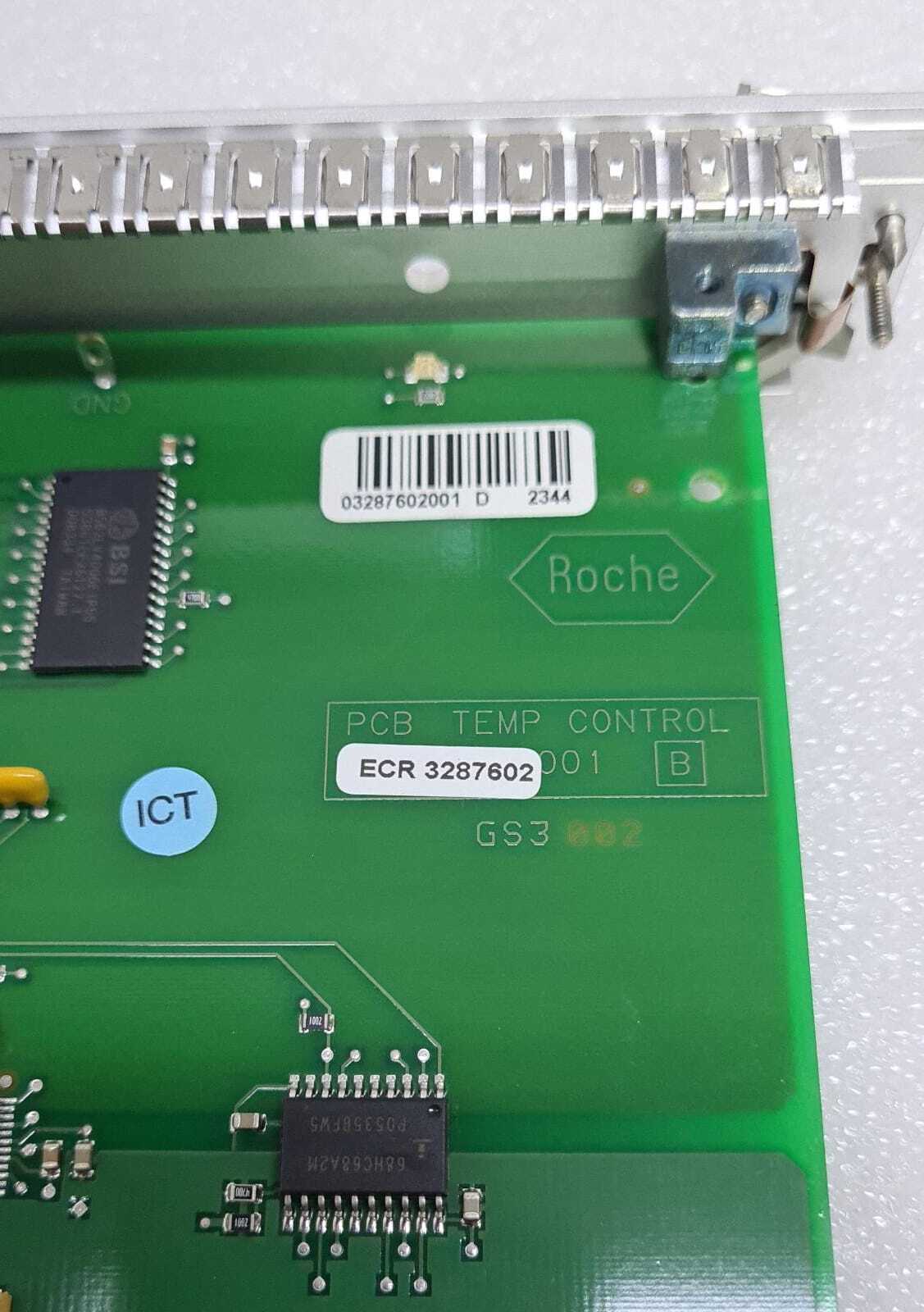 ROCHE INCUBATOR CONTROL AB 3287602 & CD 3287629 PCB ECR Temp Control