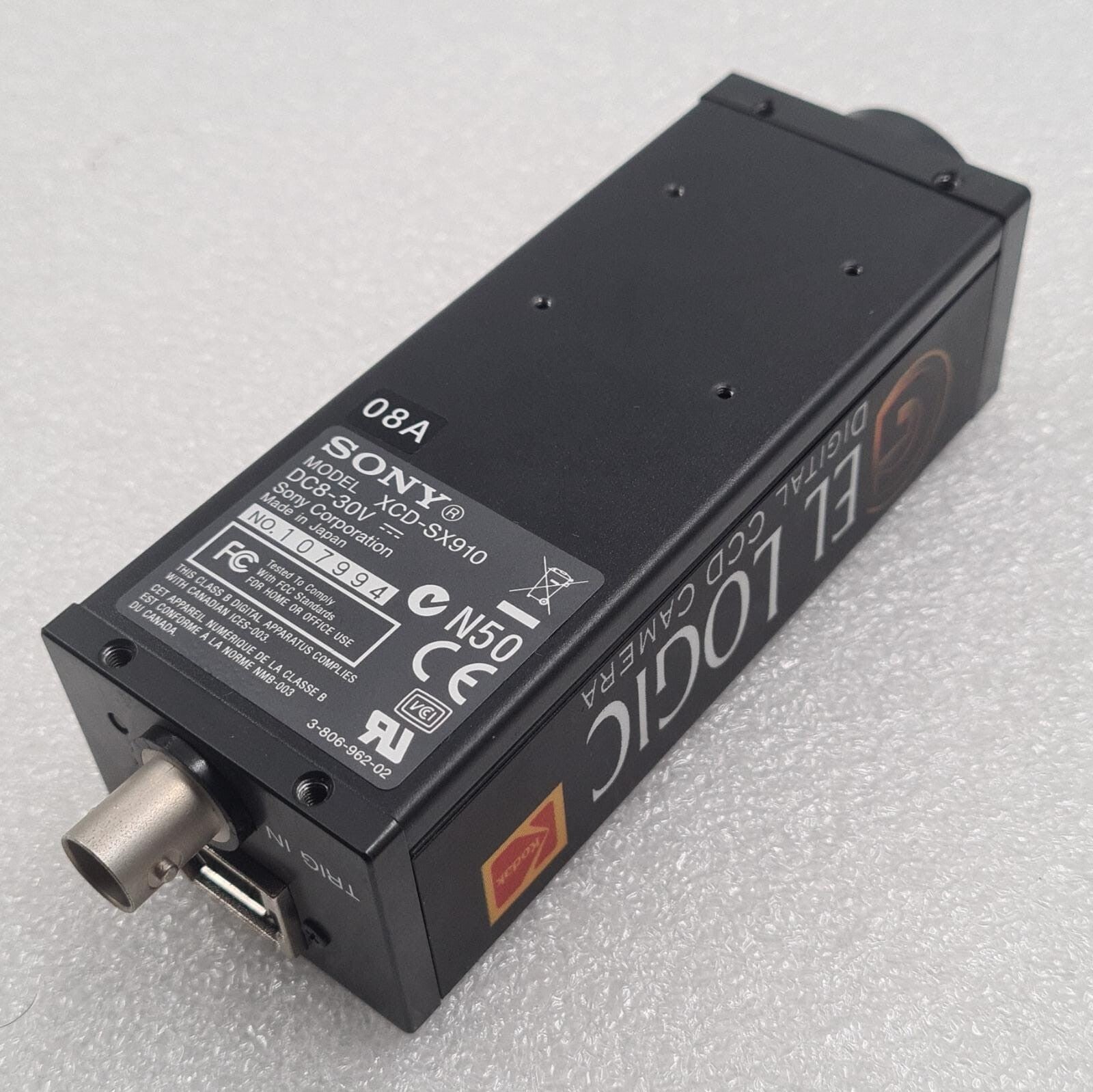 SONY XCD-SX910 DIGITAL CCD CAMERA Interface Module GEL LOGIC KODAK