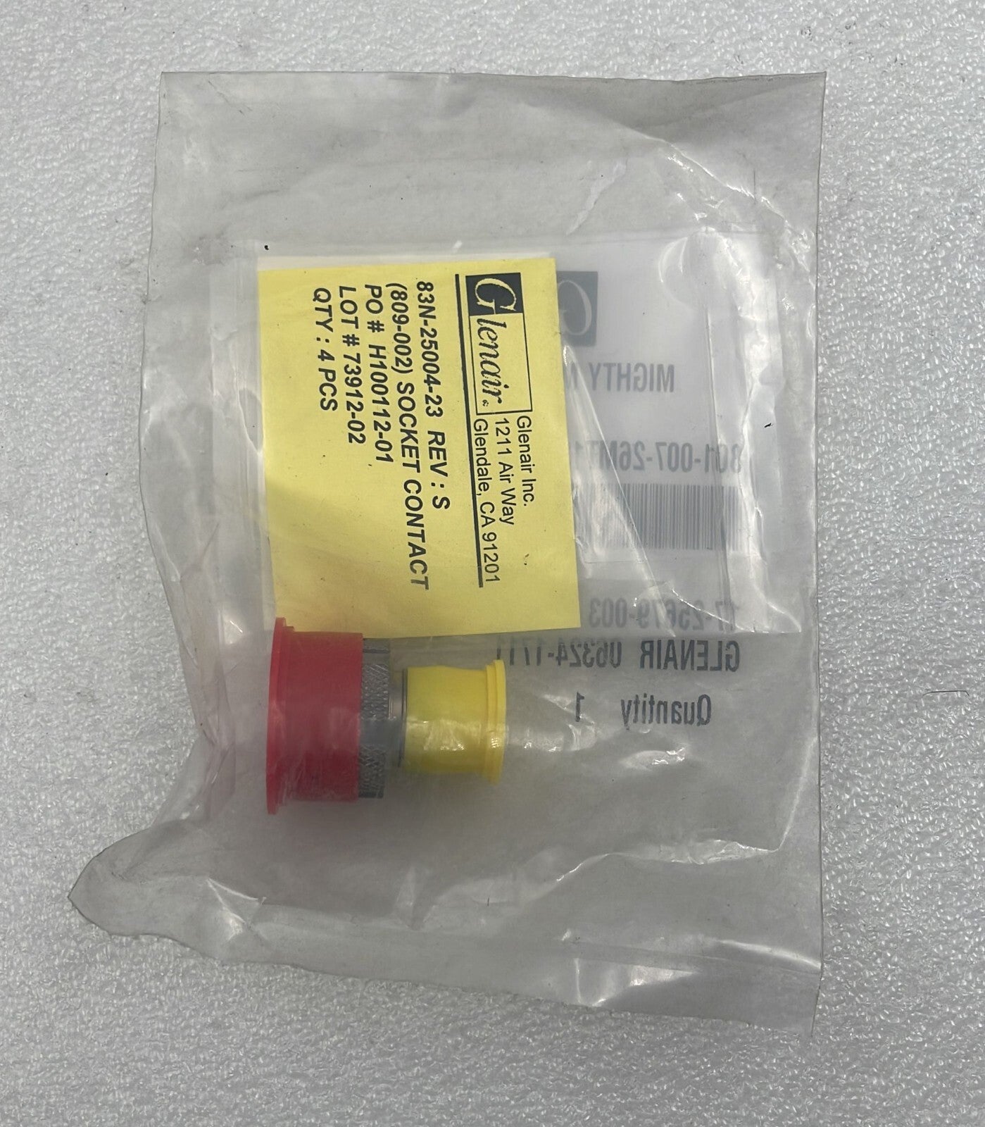 [LOT 6 PCS] Glenair 801-007-26MT13-205SA Mighty Mouse Connector