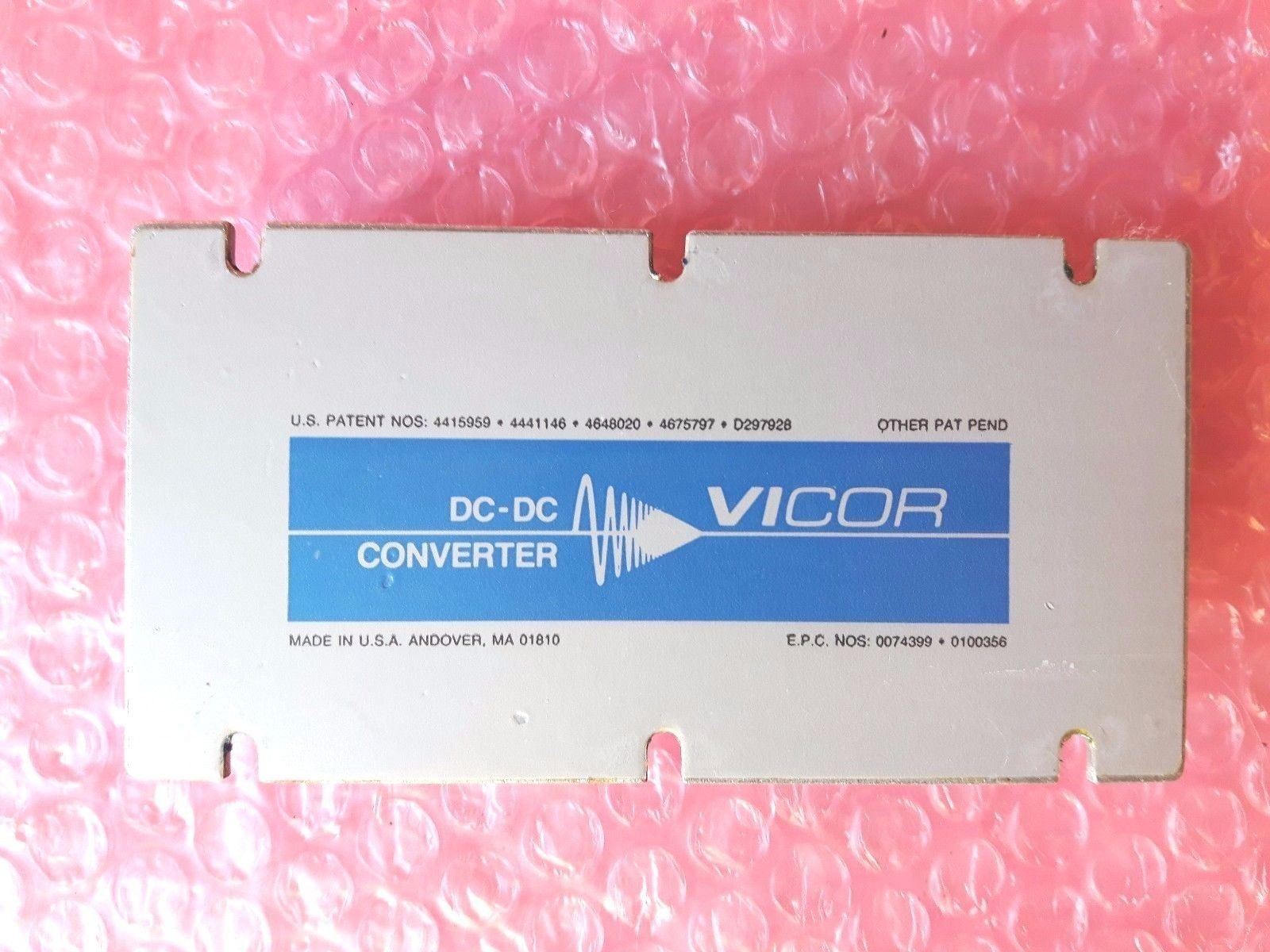 Vicor Dc Dc Converter Vi 250 Ix Input 150 Vdc 100 W Output 5 Vdc 75 W