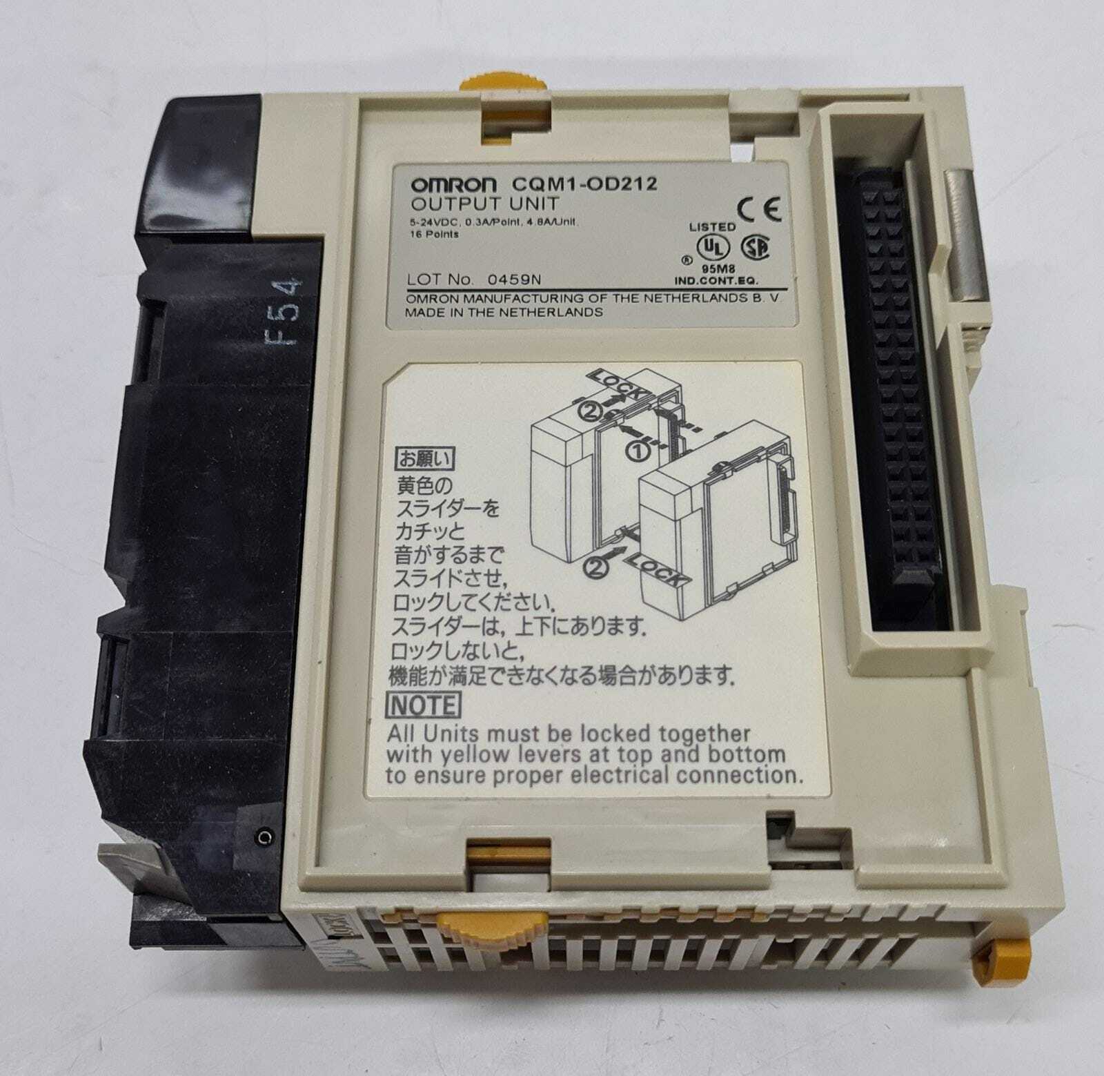 Omron OD212 CQM1-OD212 Output Unit Module