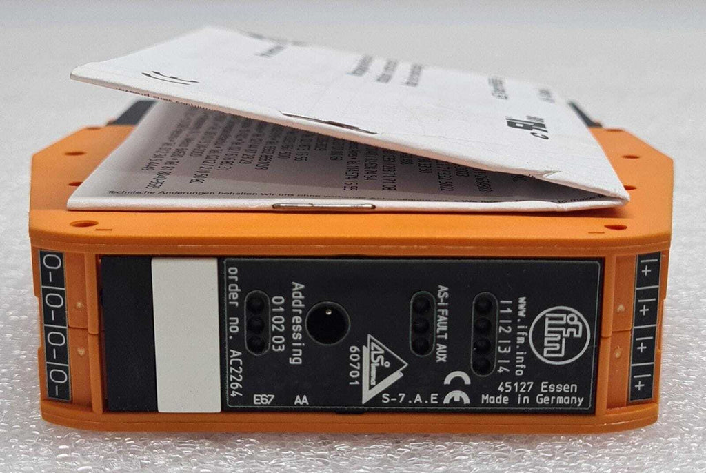 NEW- ifm electronic Module AS-i interface AC2264 SmartLine25 4DI 3D0 T C CABINET