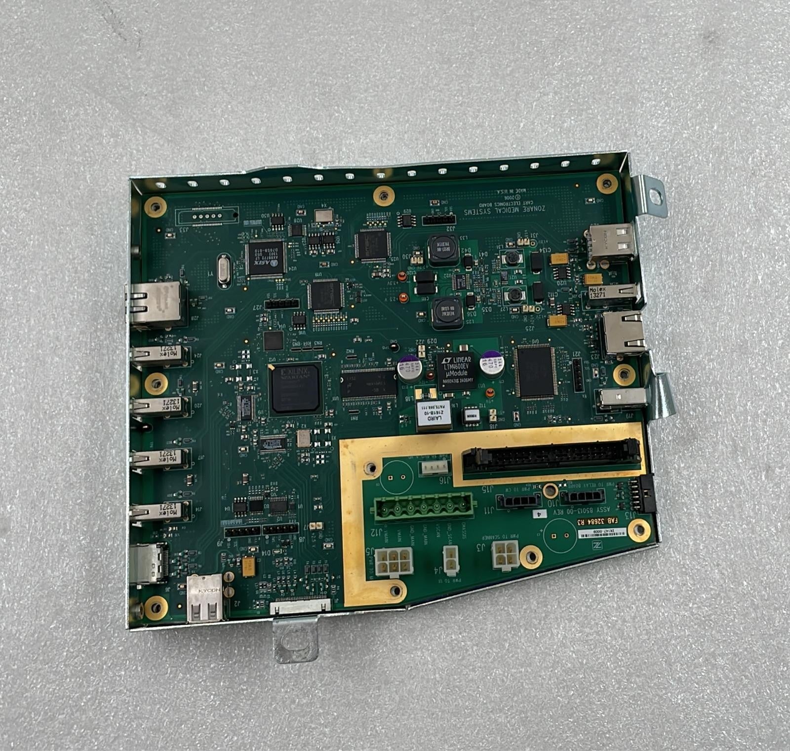 ZONARE Z.ONE SMART CART Ultrasound 85013-00 Rev 4 Main Assembly ASSY