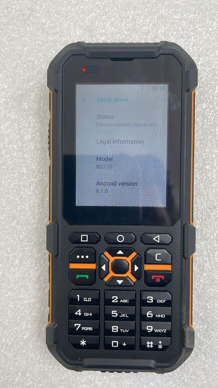 RugGear RG170 8GB GPS PTT Single SIM