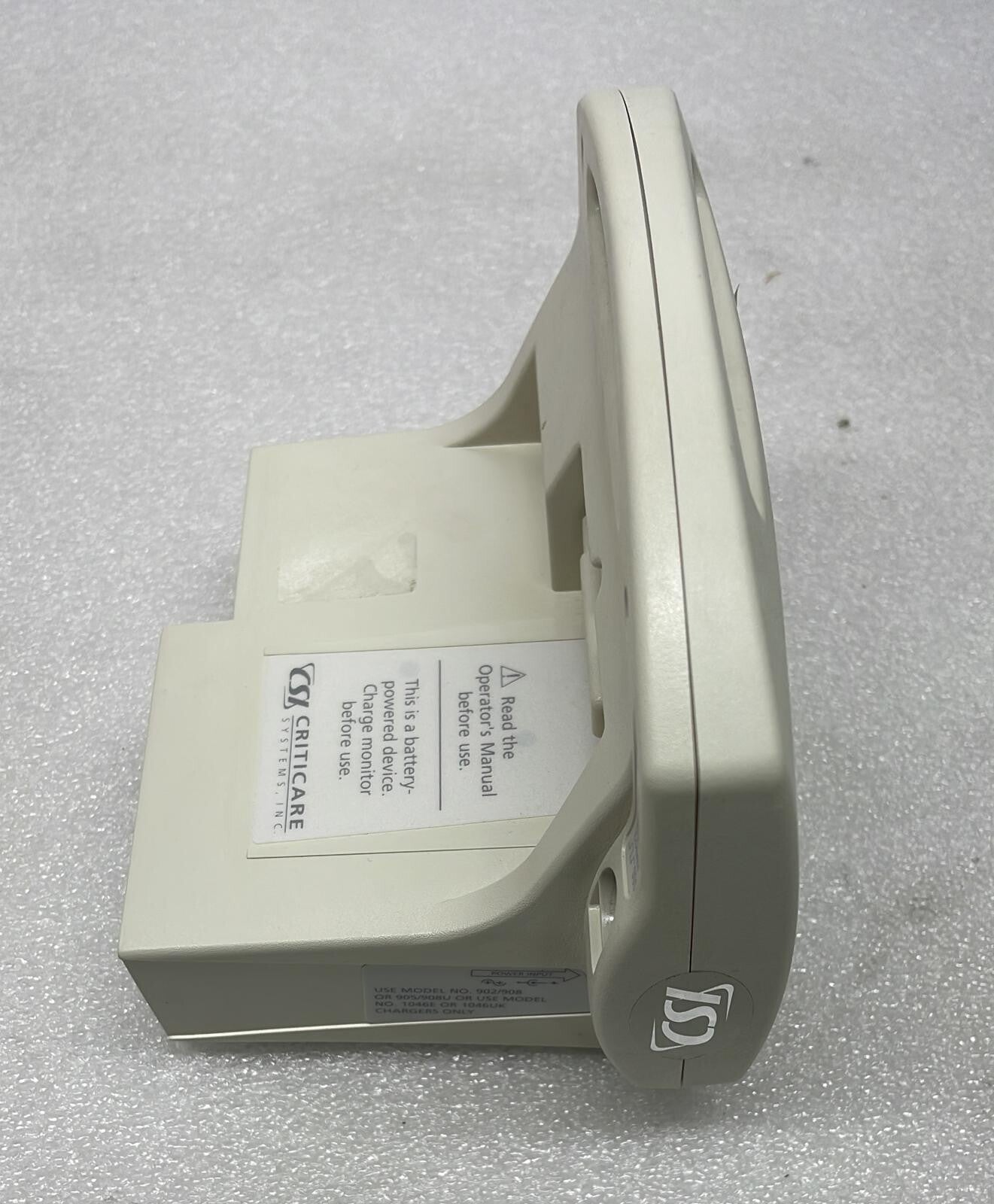 CSI Criticare Systems 504DX Digital Oximeter Monitor W/ 934-10DN Finger Sensor