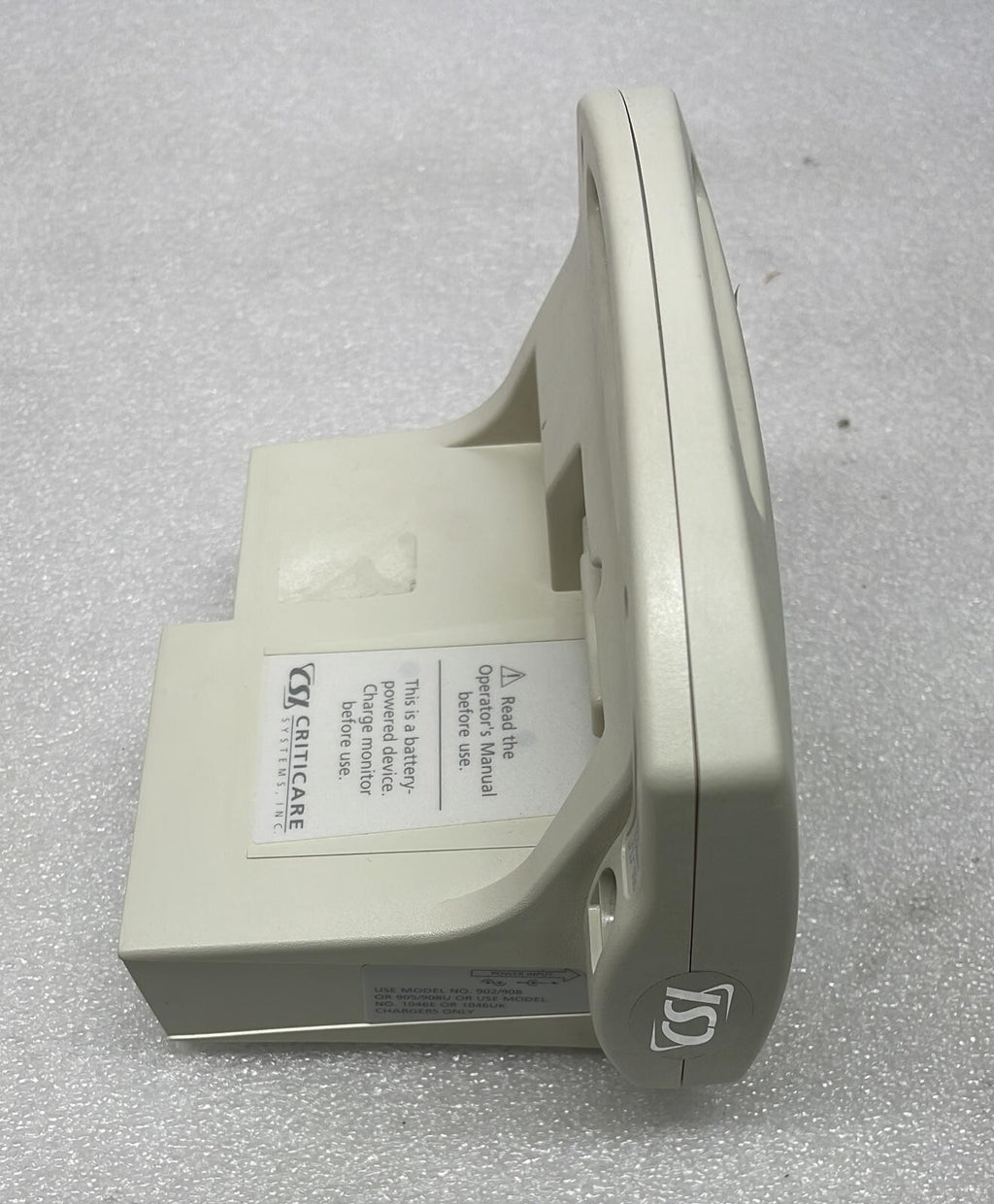 CSI Criticare Systems 504DX Digital Oximeter Monitor W/ 934-10DN Finger Sensor