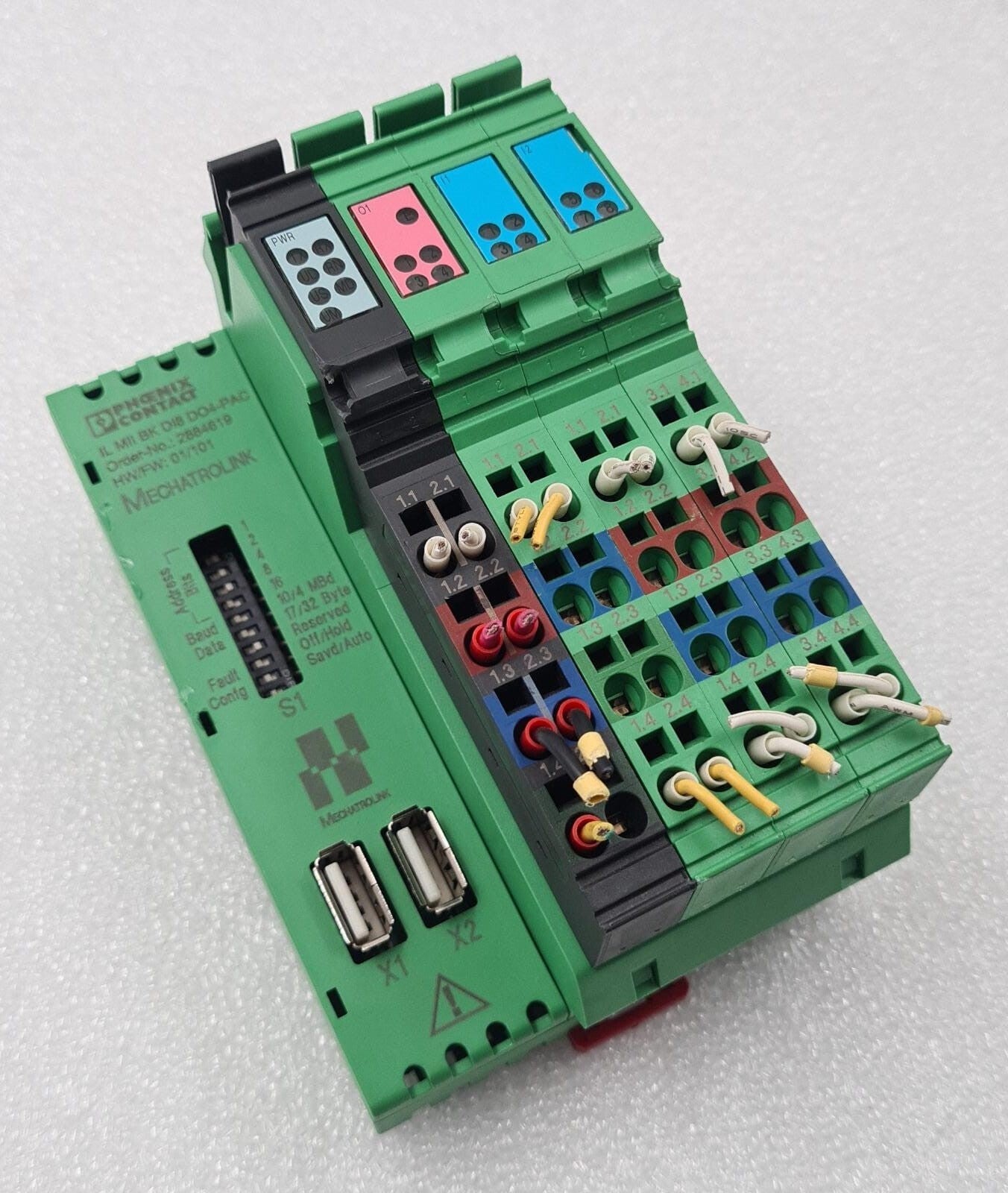 PHOENIX CONTACT Module IL MII BK DI8 DO4-PAC 2884619 MECHATROLINK Bus