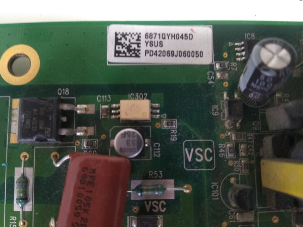 Lg 6871QYH045D Y Sustain Ysus Pd42069j060050 Board For Lg Plasma Replacement