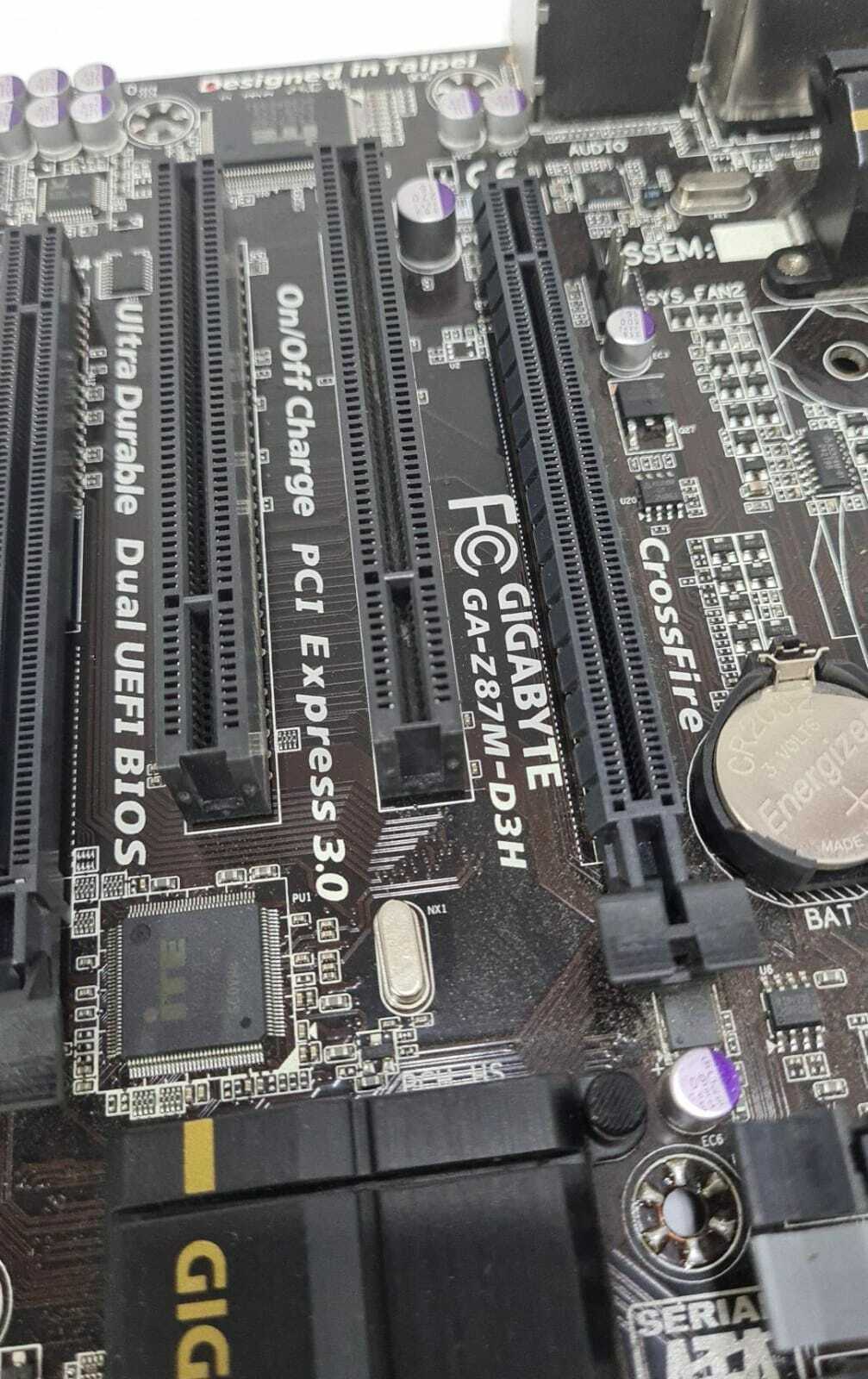 GIGABYTE GA-Z87M-D3H LGA 1150 DDR3 USB3.0 HDMI DVI Intel Z87 ATX Motherboard