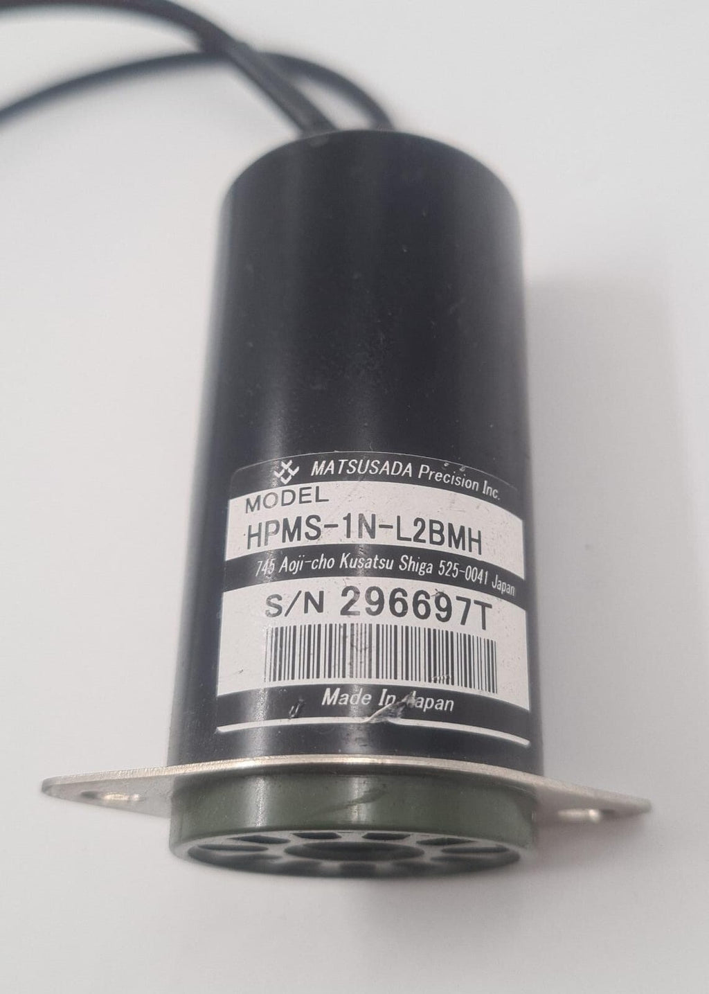 Hamamatsu Photomultiplier tube P/N R9220 UH3043 with MATSUSADA HPMS-1N-L2BMH