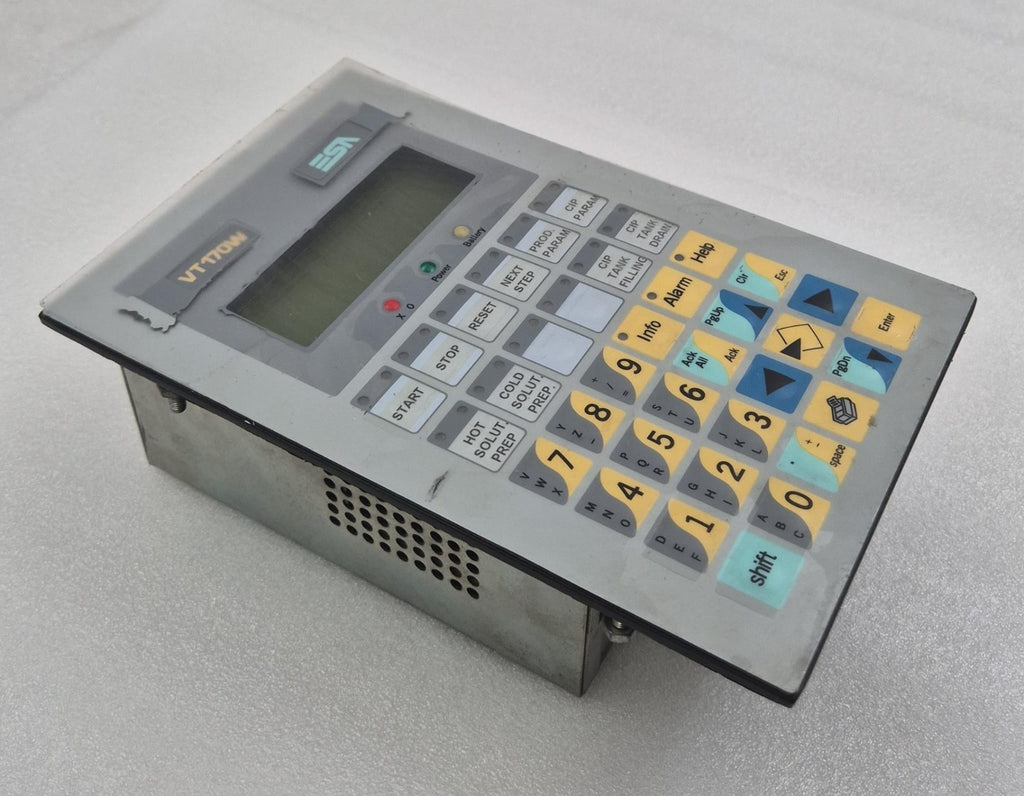 ESA VT170W OPERATOR INTERFACE PANEL VT170WA0000 24V **AS-IS**