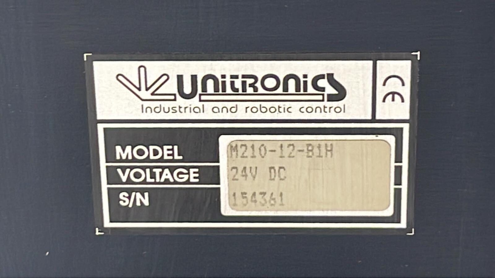 Unitronics M-210 Integrated PLC & Operating Pael M210-12-B1H **AS IS