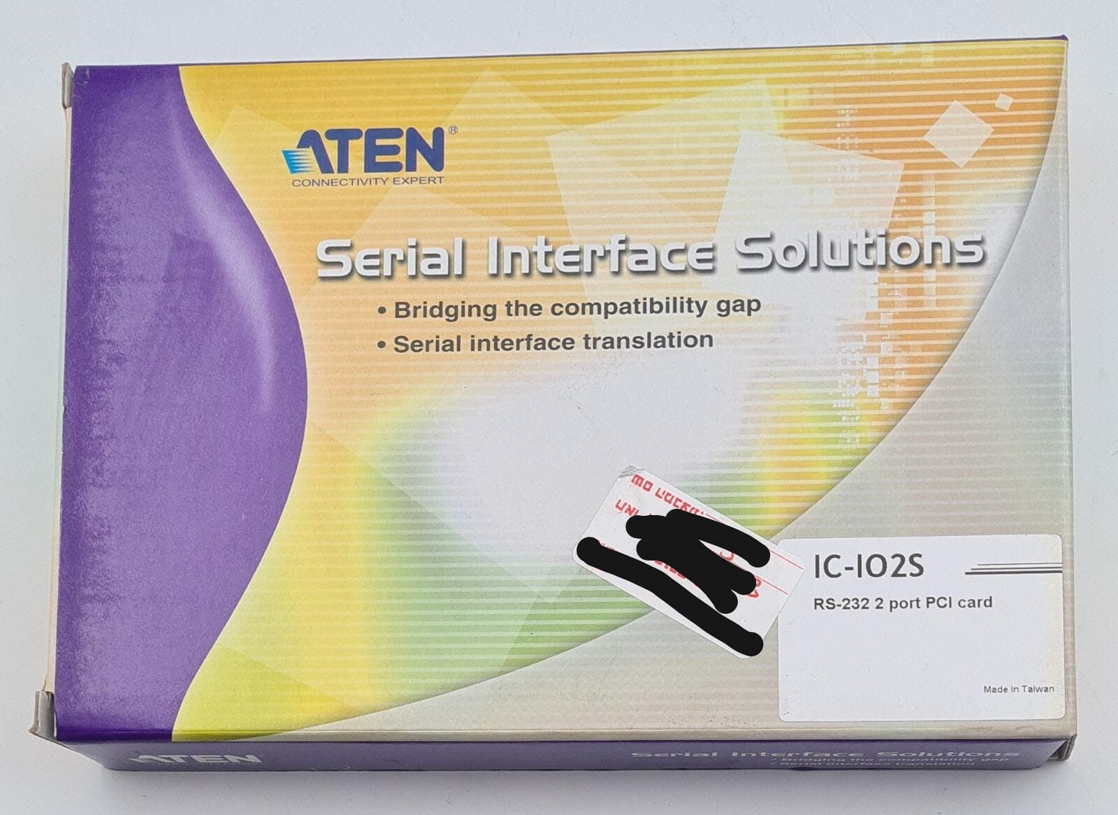 NEW - ATEN IC-102S 4037A RS-232 2-Port PCI Card H9MSER40XX H9M SER4037