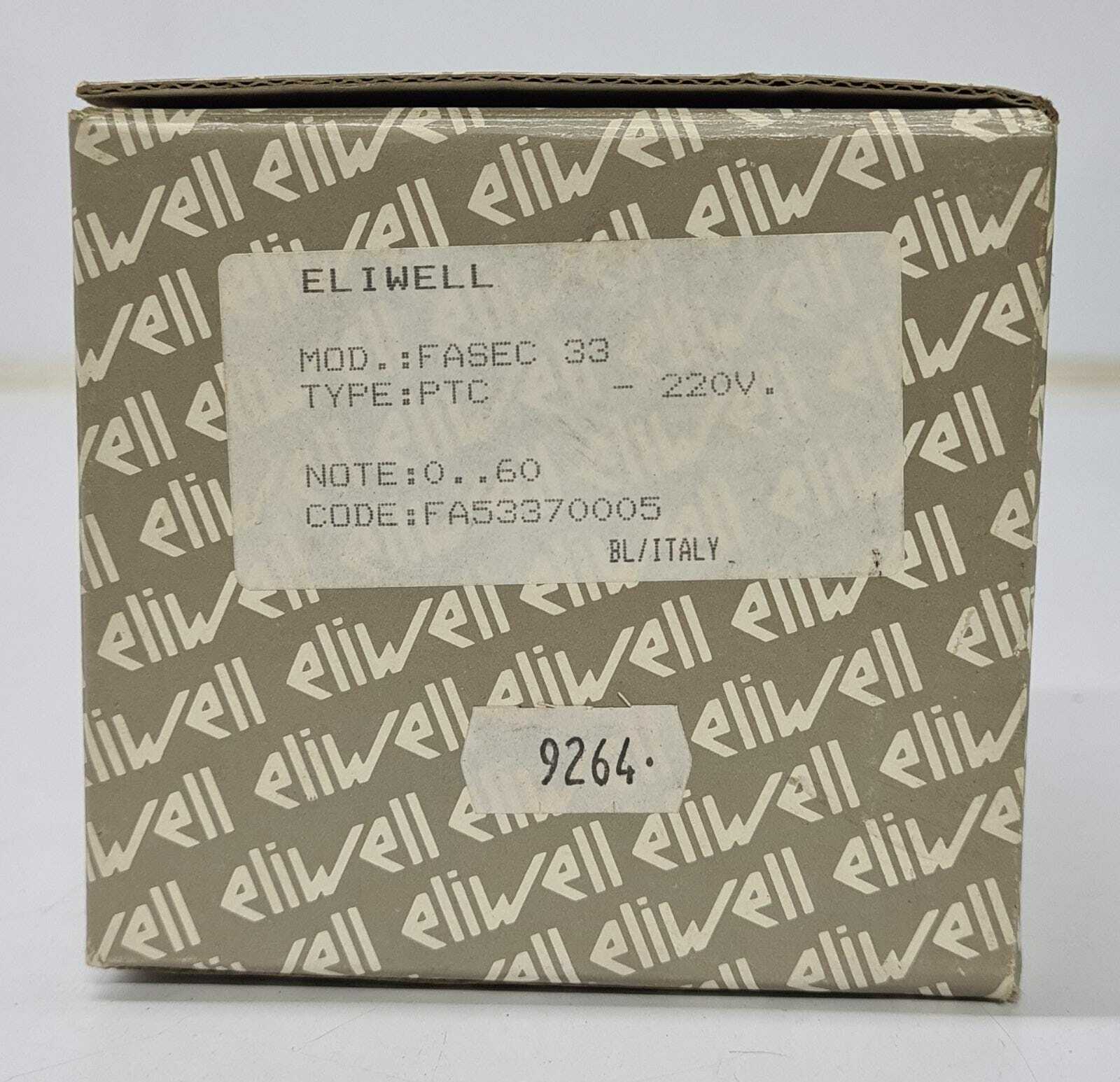 Eliwell Fasec 33 FA53370005 Power Supply PTC 220V