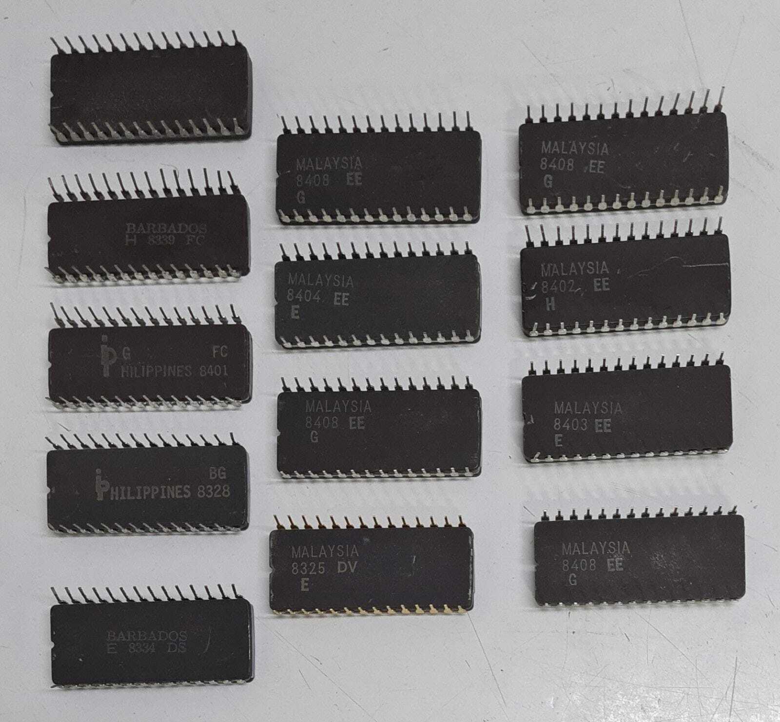 [LOT OF 13] TEKTRONIX 160-15XX-01 Boot ROM Chip
