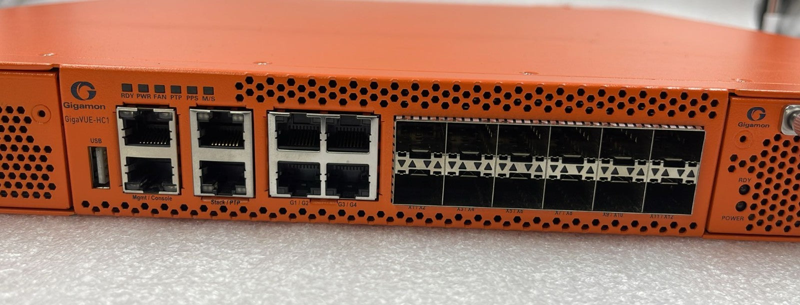 Gigamon GigaVUE-HC1 Network Security Device GVS-HC101 W/ TAP-HC1-G10040