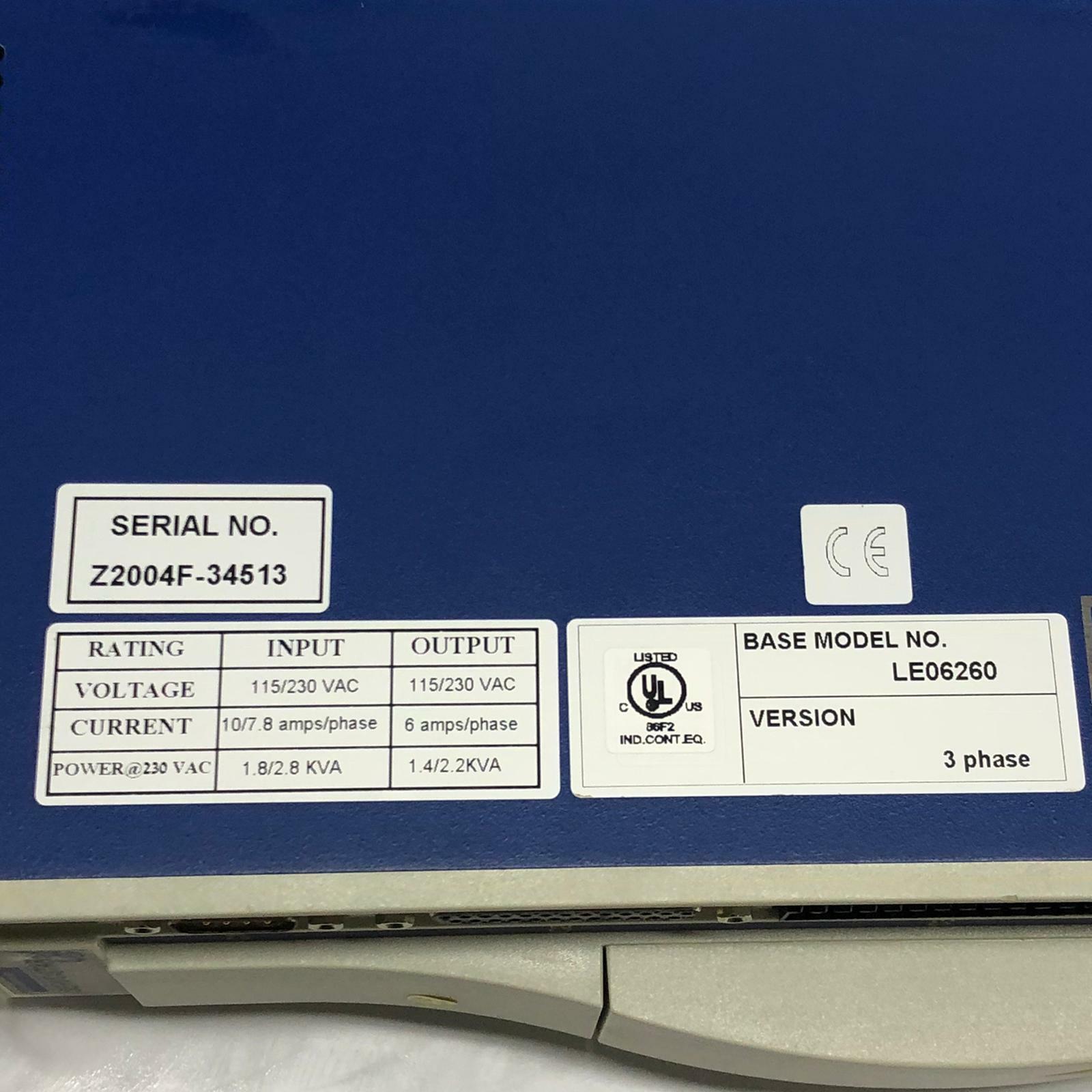 Kollmorgen LE06260 ServoStart CD Lite Servo Drive 3PH 1.4/2.2KVA