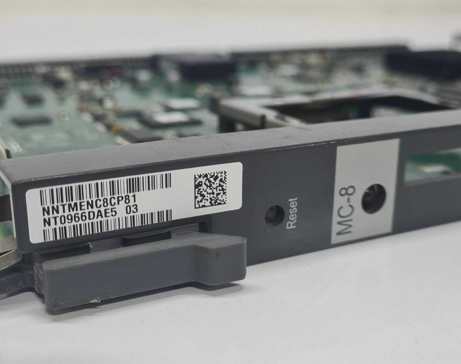Nortel Voice Gateway Media Card MC-8 Port NT0966DAE5 NTVQ01ABE5 RLSE 01 / 03