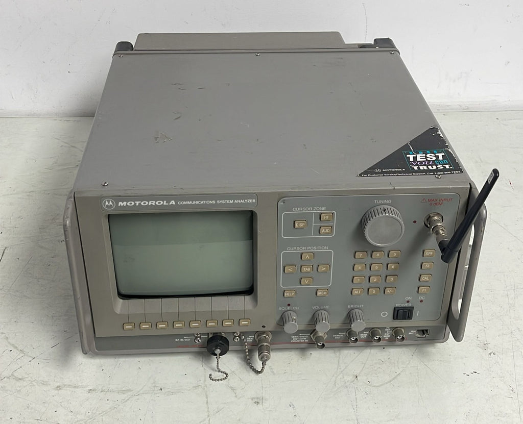 Motorola R2550 Communications System Analyzer W/ RPN4000A Battery Backup