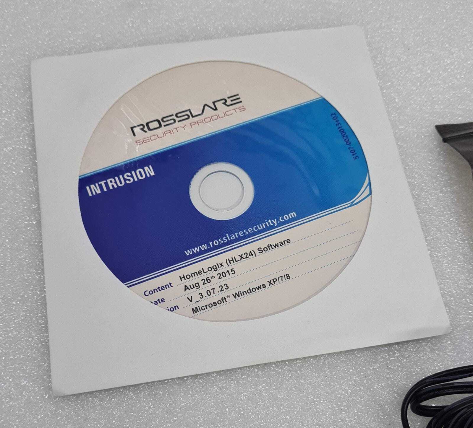 ROSSLARE SECURITY HOME LOGIX HLX-24TGEE 24 Zone Wireless Alarm System W/ CD