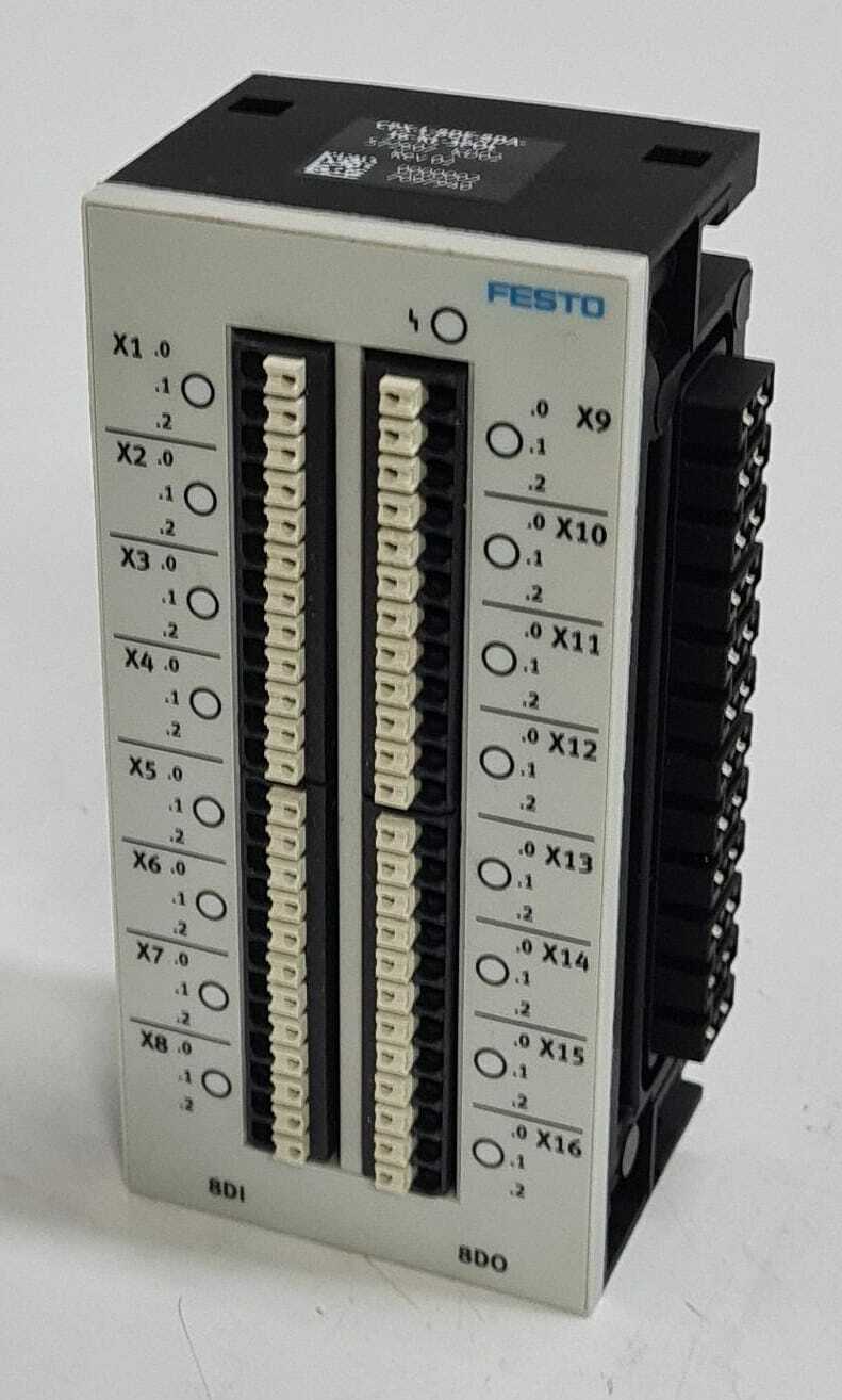 FESTO CPX-L-8DE-8DA-16-KL-3POL 572607 KD02 DIGITAL INPUT CHANNEL MODULE