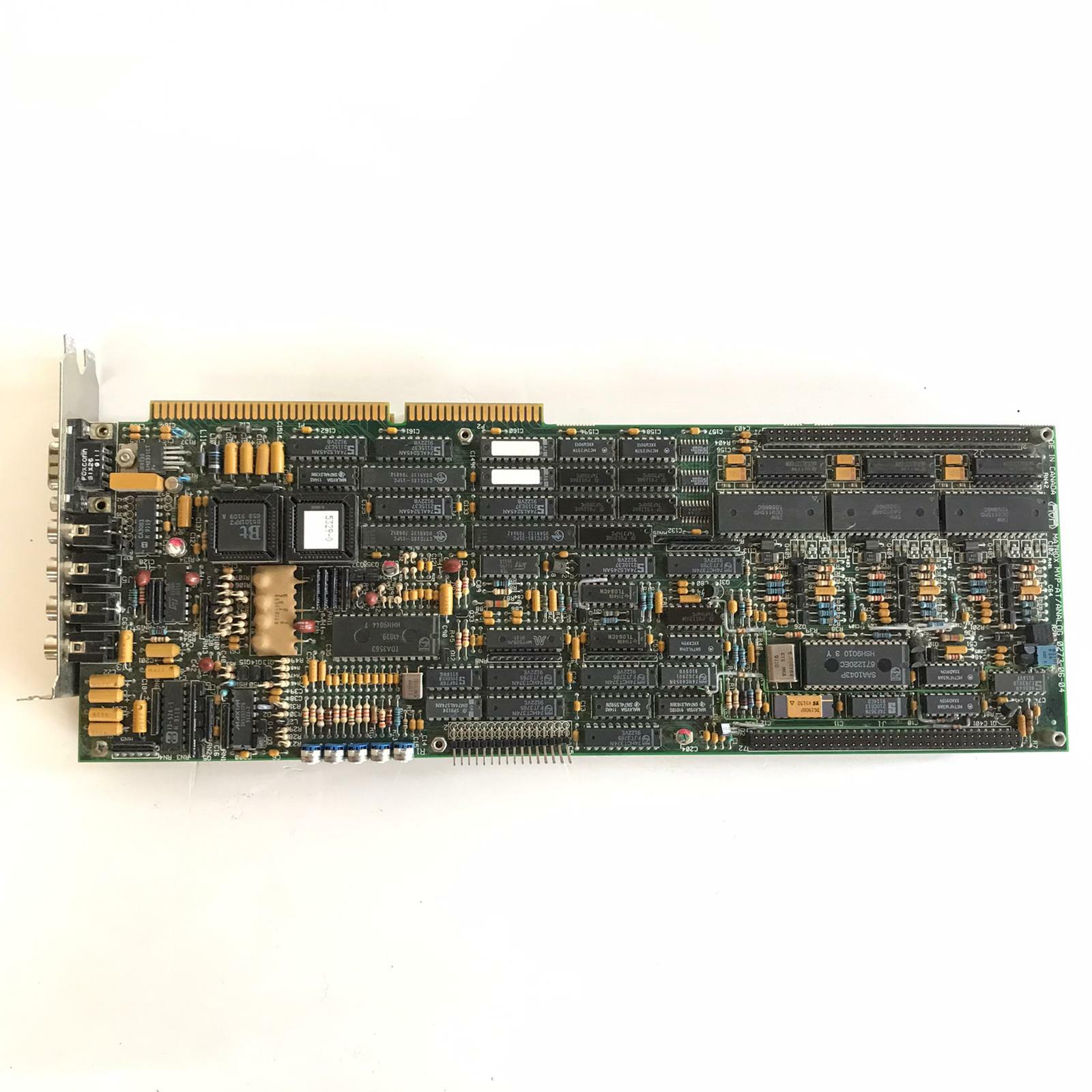 Matrox MVP-AT Hardware Accelerated Image Processing Board 0273-06-04 0272-06-03