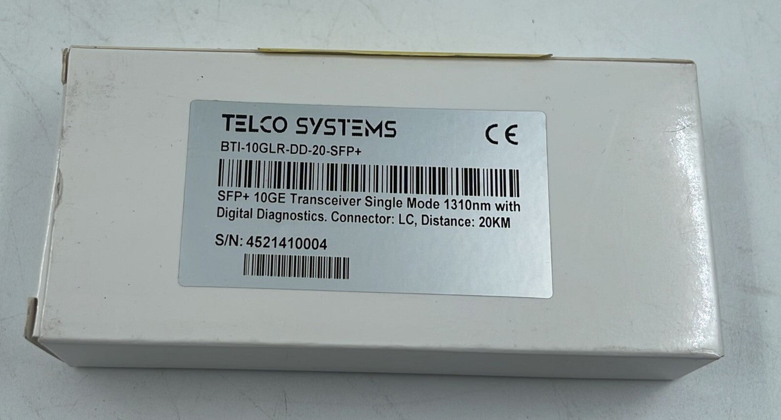 [LOT OF 5] TELCO System BTI-10GLR-DD-20-SFP+