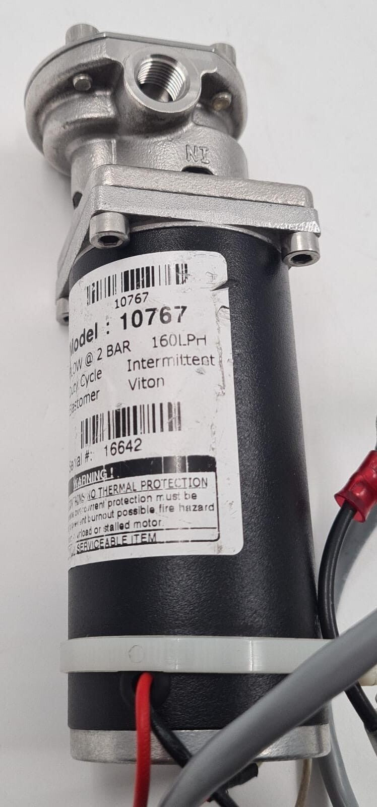 PROCON PRODUCTS Gear Pump 10767 AAI 60W 24VDC 2.8A 2 Bar
